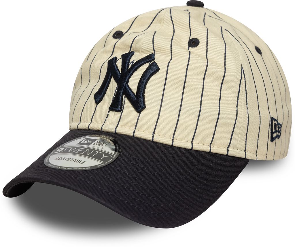 New Era - 9TWENTY - Pinstripe - New York Yankees - Off White/Navy - Headz Up 