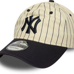 New Era - 9TWENTY - Pinstripe - New York Yankees - Off White/Navy - Headz Up 