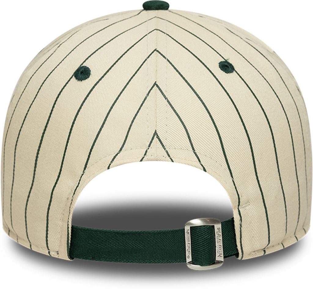 New Era - 9TWENTY - Pinstripe - Oakland Athletics - Off White/Dark Green - Headz Up 