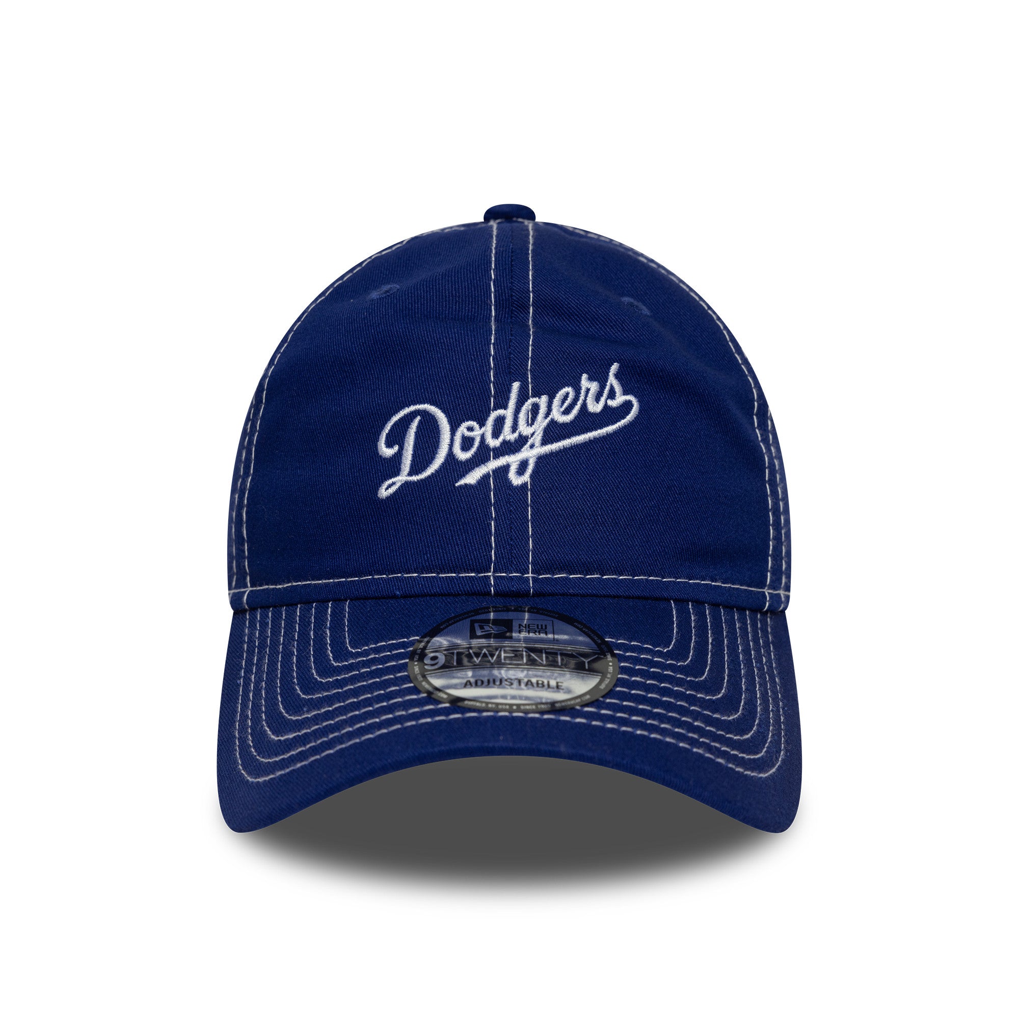 New Era - 9TWENTY - Contrast Stitch - Los Angeles Dodgers - Blue - Headz Up 