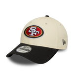 New Era - 9FORTY - NFL Wordmark - San Francisco 49ers - Chrome/Black - Headz Up 