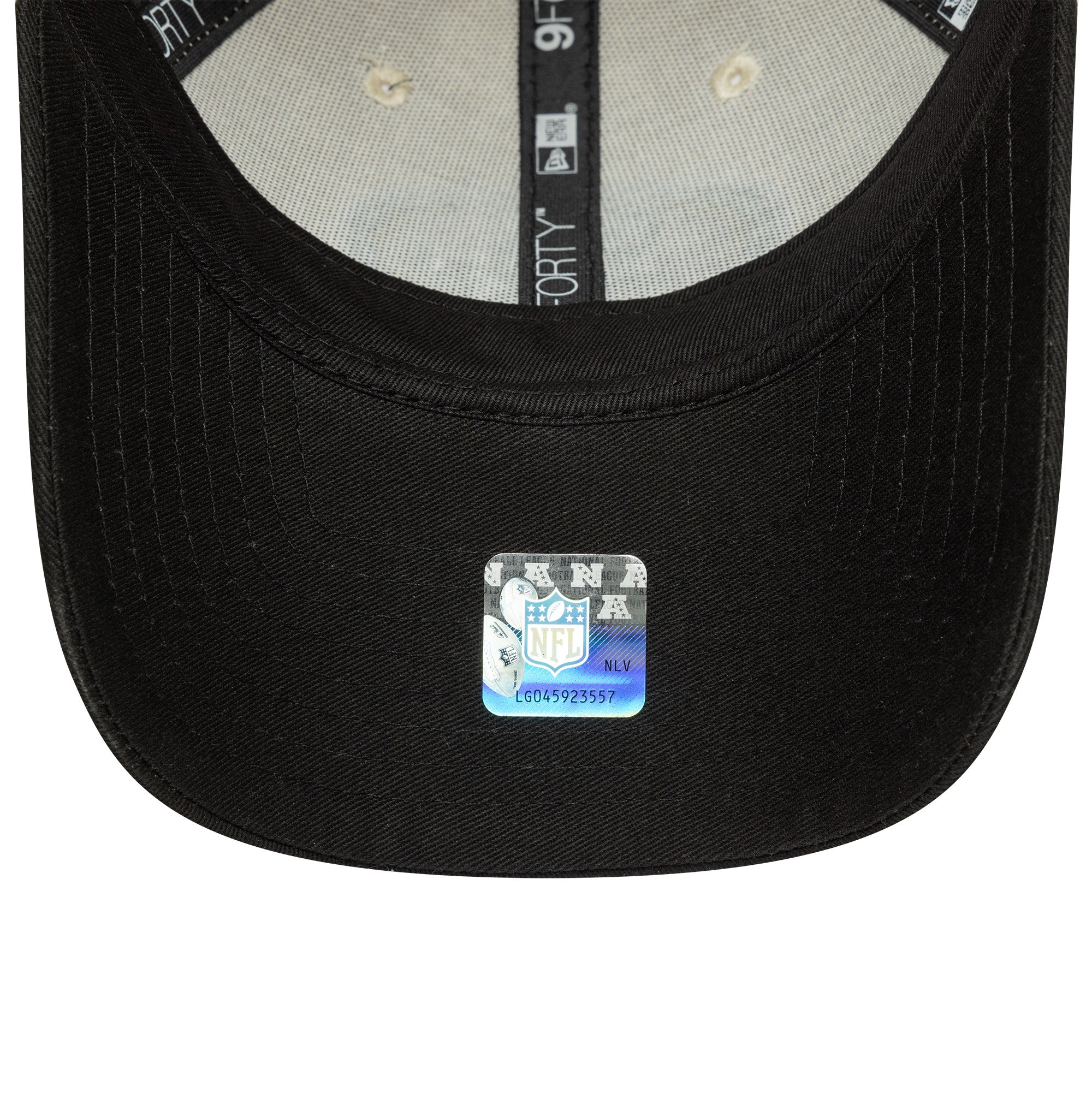 New Era - 9FORTY - NFL Wordmark - San Francisco 49ers - Chrome/Black - Headz Up 