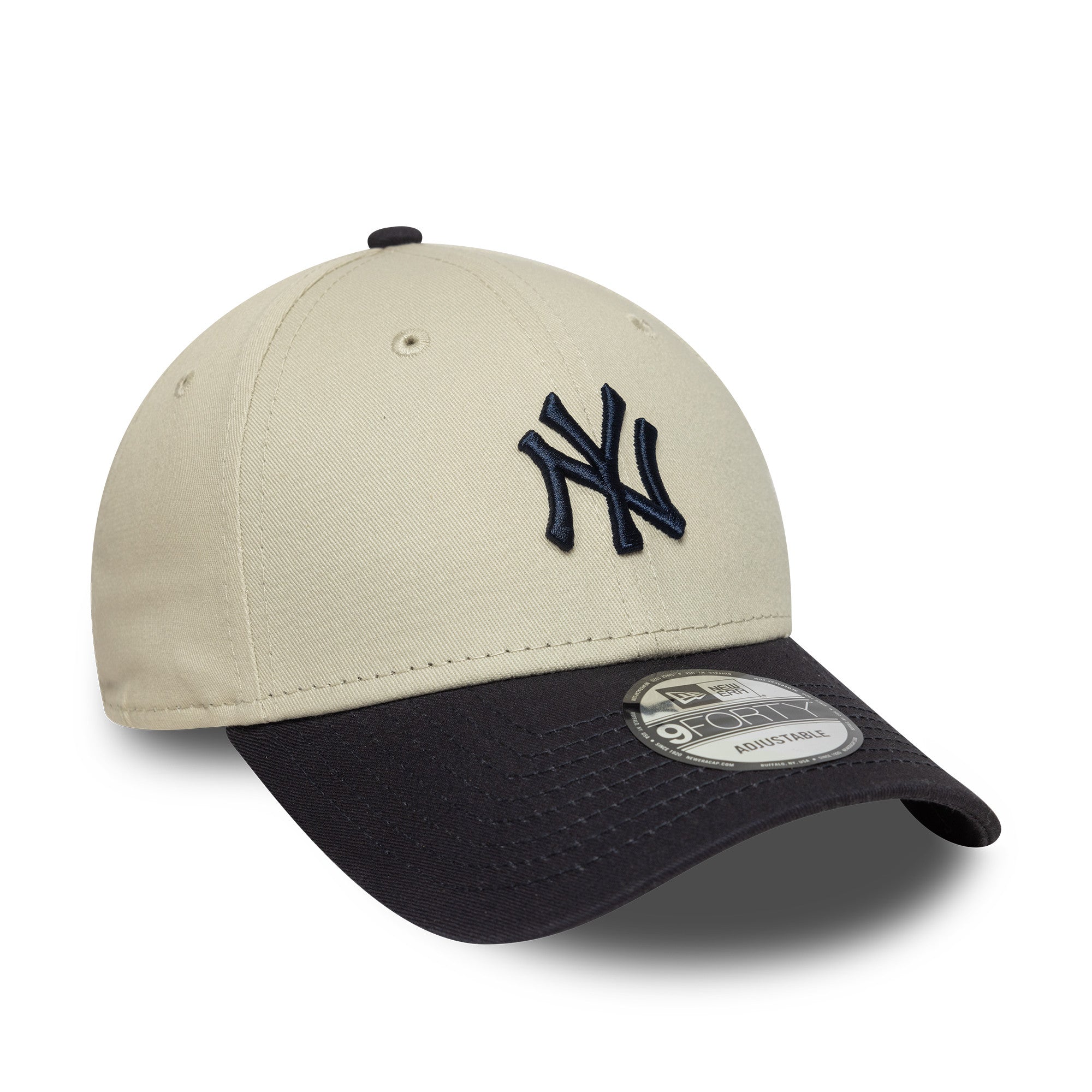 New Era - 9FORTY - Colour Block - New York Yankees Chrome/Navy - Headz Up 
