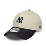 New Era - 9FORTY - Colour Block - New York Yankees Chrome/Navy - Headz Up 
