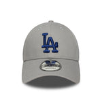 New Era - 9FORTY - MLB Side Patch - Los Angeles Dodgers - Grey - Headz Up 