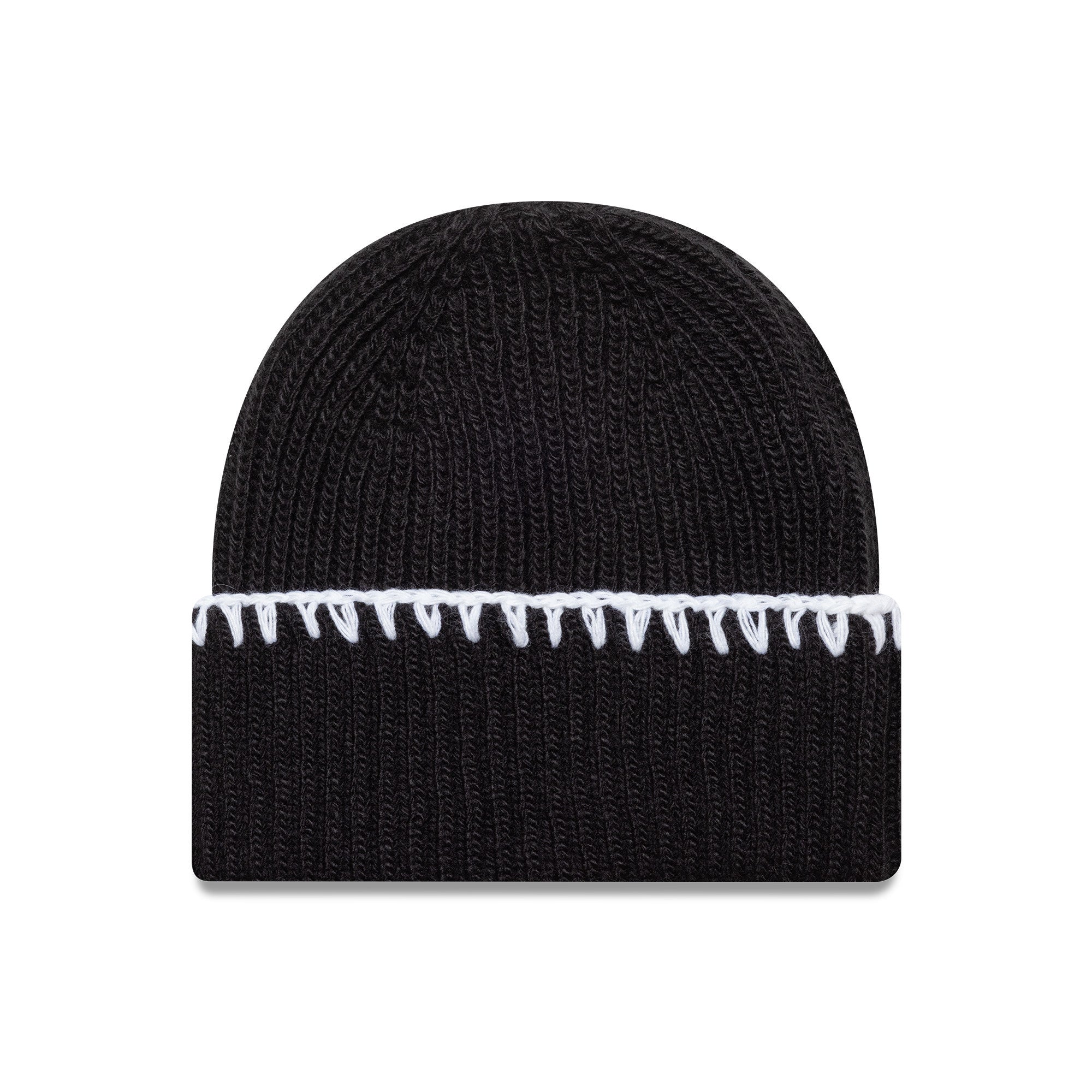 New Era - WMNS CHUNKY TOPSTITCH Beanie - New York Yankees - Black - Headz Up 