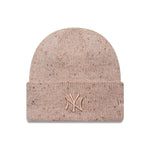 New Era - WMNS GLITTER Beanie - New York Yankees - Light Pink - Headz Up 