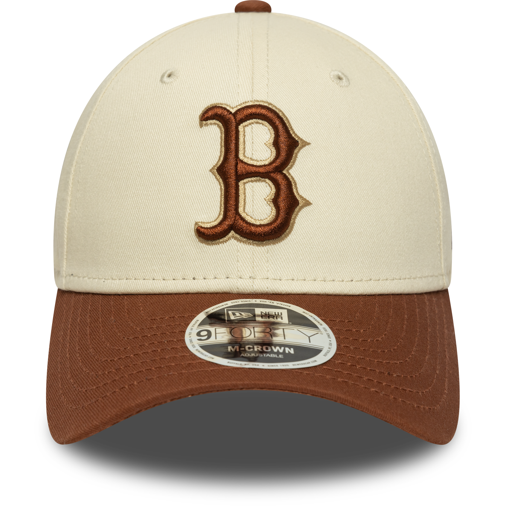 New Era - 9FORTY M-crown - Boston Red Sox - Colour Block - Chrome/Light Brown - Headz Up 