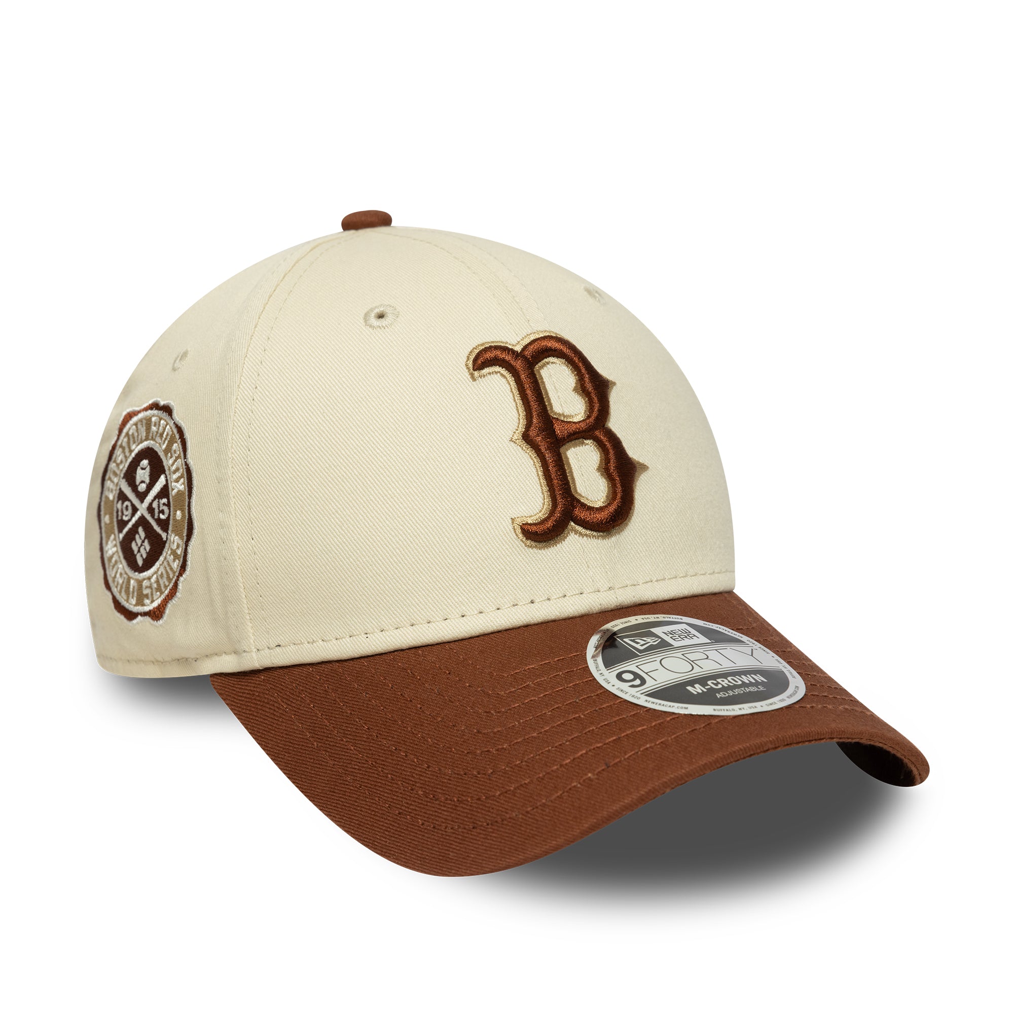 New Era - 9FORTY M-crown - Boston Red Sox - Colour Block - Chrome/Light Brown - Headz Up 