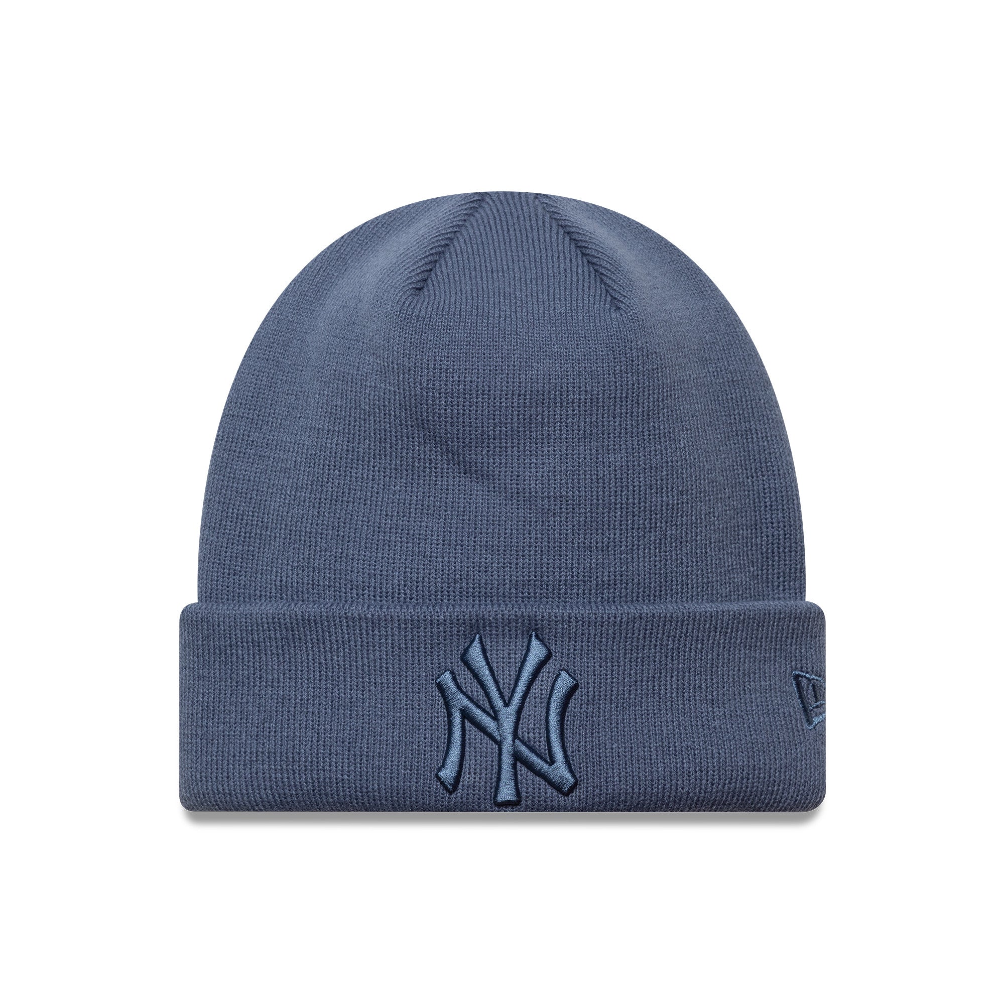 New Era - League Essentials Cuff Beanie - New York Yankees - Dark Blue - Headz Up 