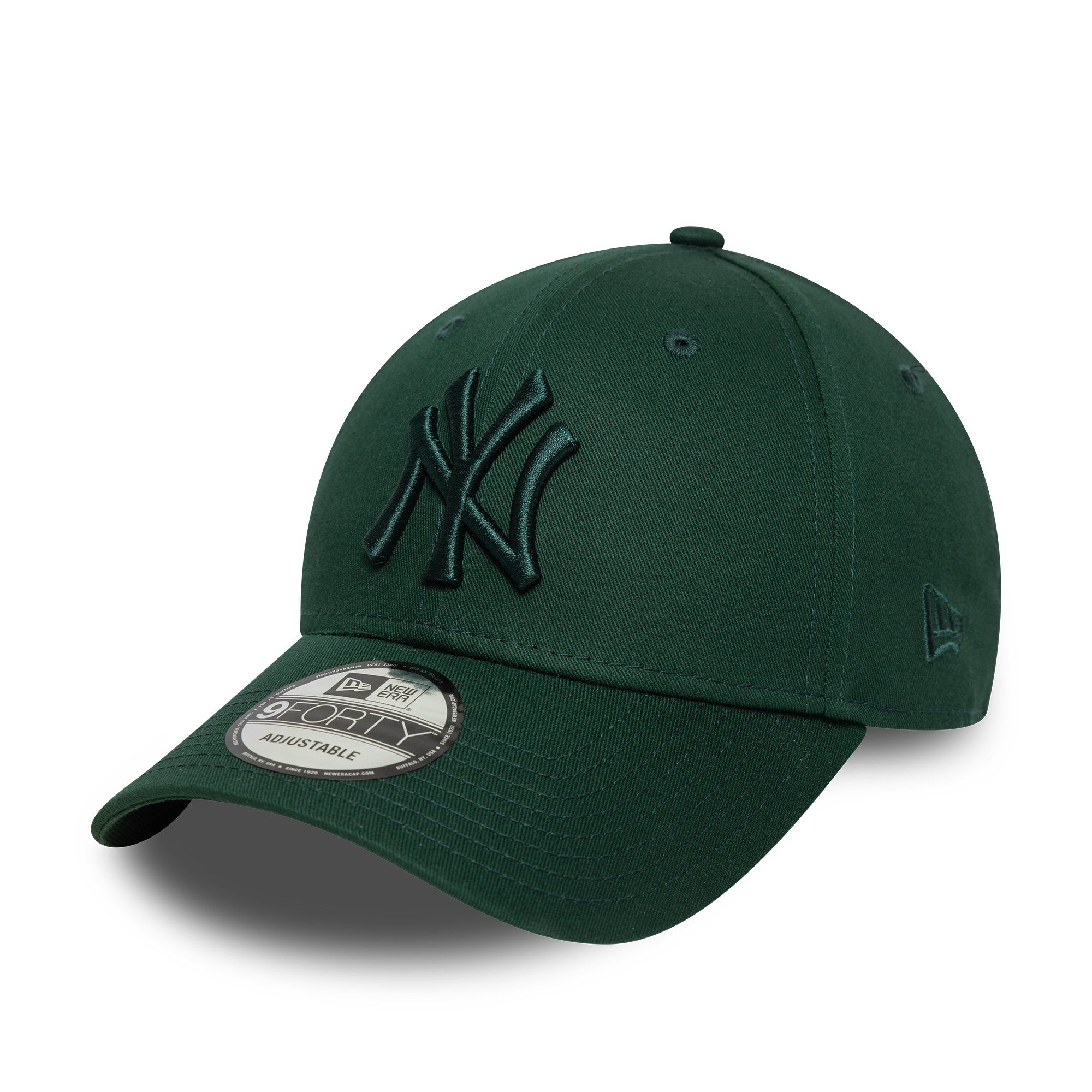 New Era - 9FORTY - League Essential - New York Yankees - Dark Green Tonal - Headz Up 