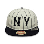 New Era - 9FIFTY Retro Crown - New York Yankees Cooperstown - Heritage Series - Chrome Pinstripe - Headz Up 