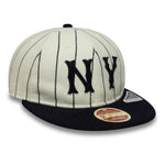 New Era - 9FIFTY Retro Crown - New York Yankees Cooperstown - Heritage Series - Chrome Pinstripe - Headz Up 