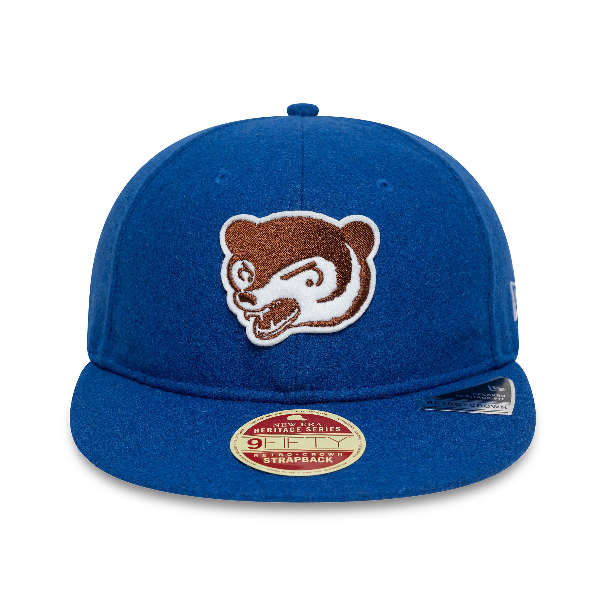 New Era - 9FIFTY Retro Crown - Chicago Cubs Cooperstown - Heritage Series - Blue - Headz Up 