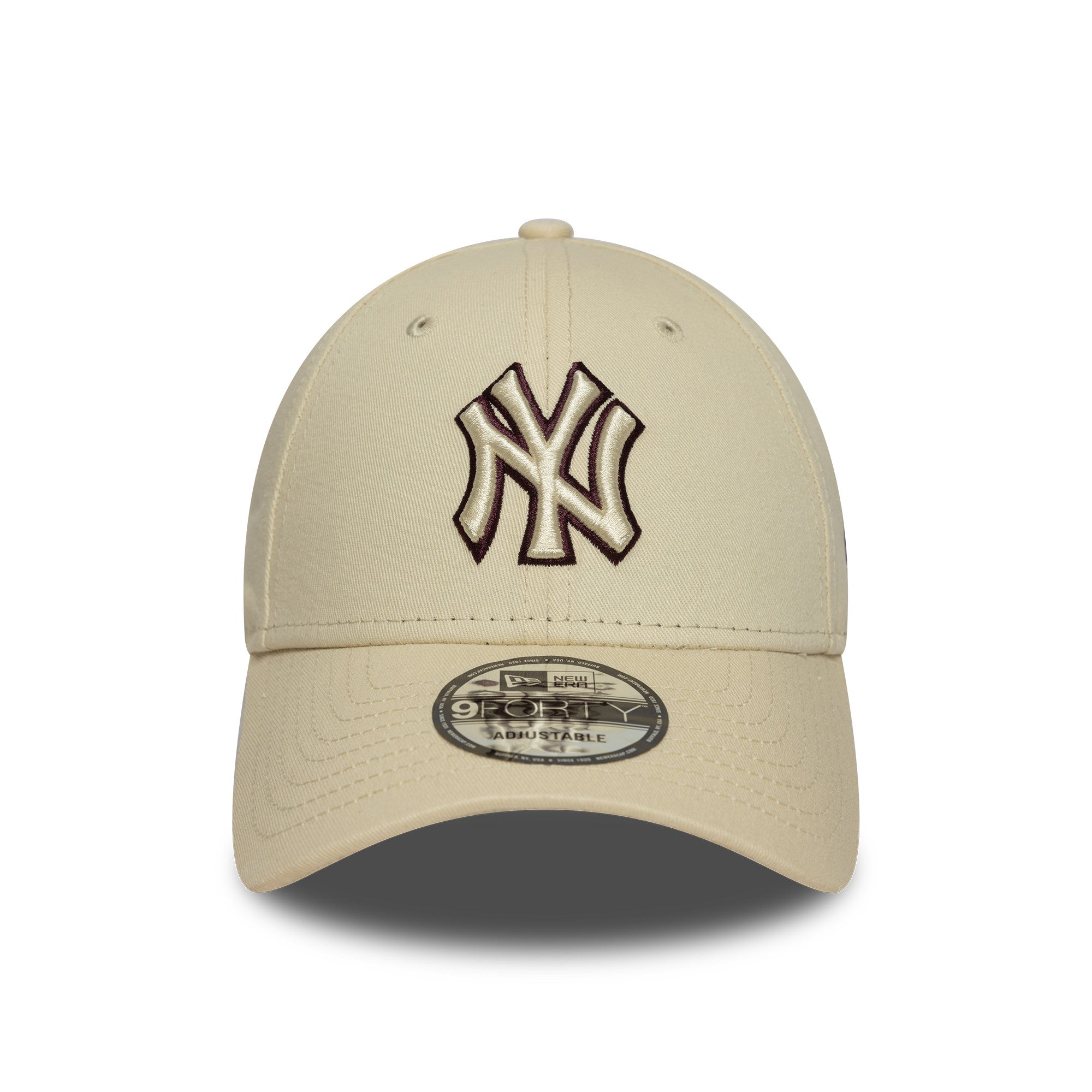 New Era - 9FORTY - TEAM OUTLINE - New York Yankees - Stone - Headz Up 
