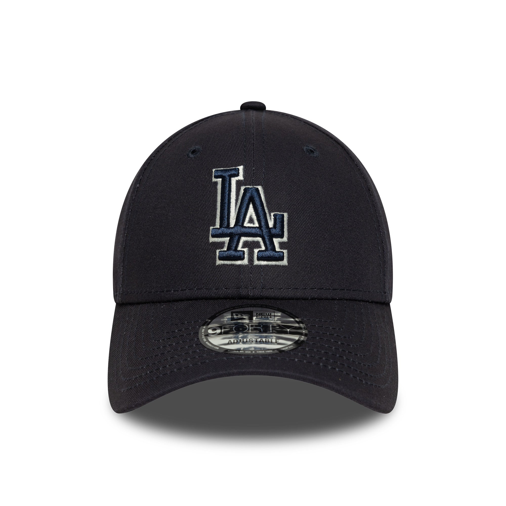 New Era - 9FORTY - TEAM OUTLINE - Los Angeles Dodgers - Navy - Headz Up 
