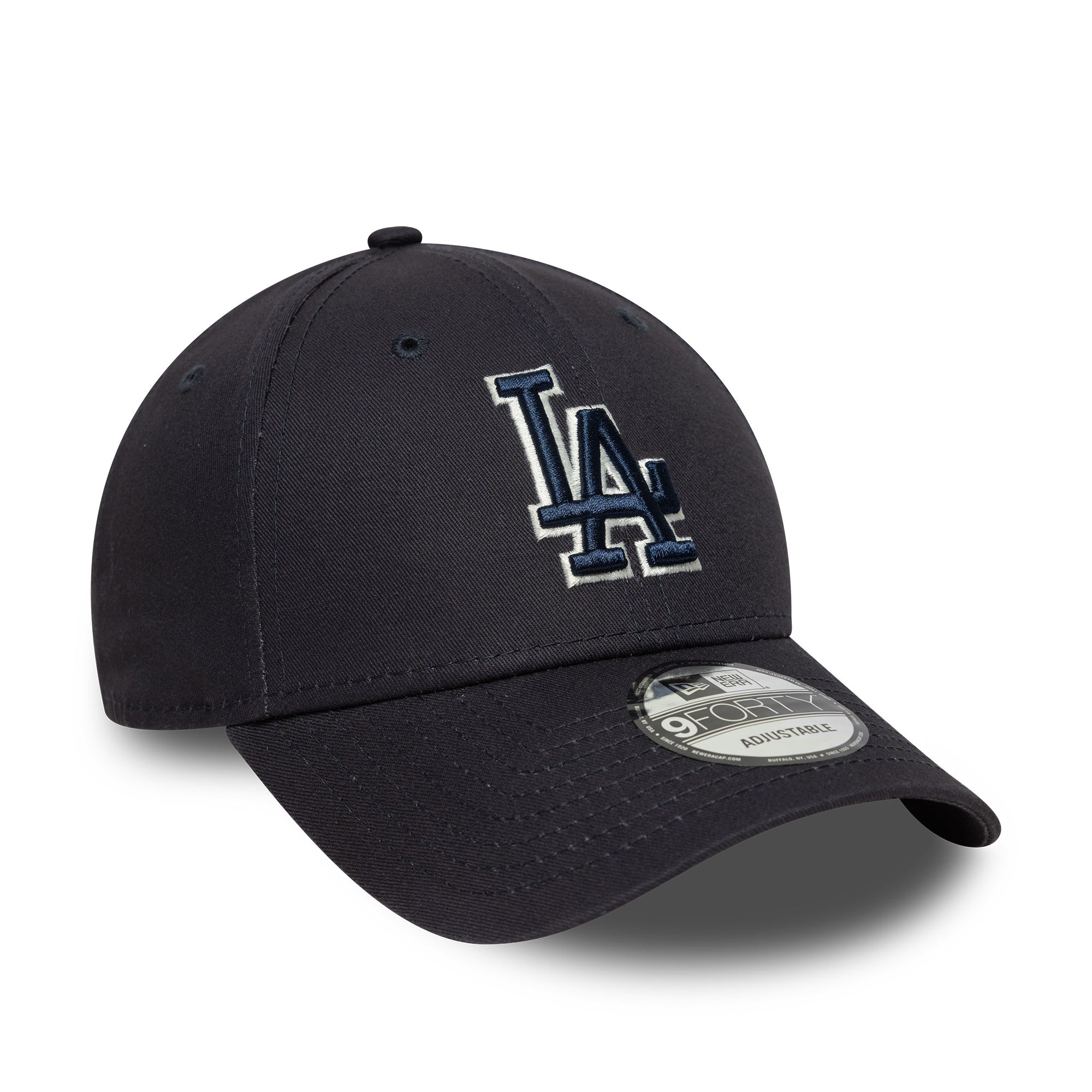 New Era - 9FORTY - TEAM OUTLINE - Los Angeles Dodgers - Navy - Headz Up 
