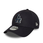New Era - 9FORTY - TEAM OUTLINE - Los Angeles Dodgers - Navy - Headz Up 