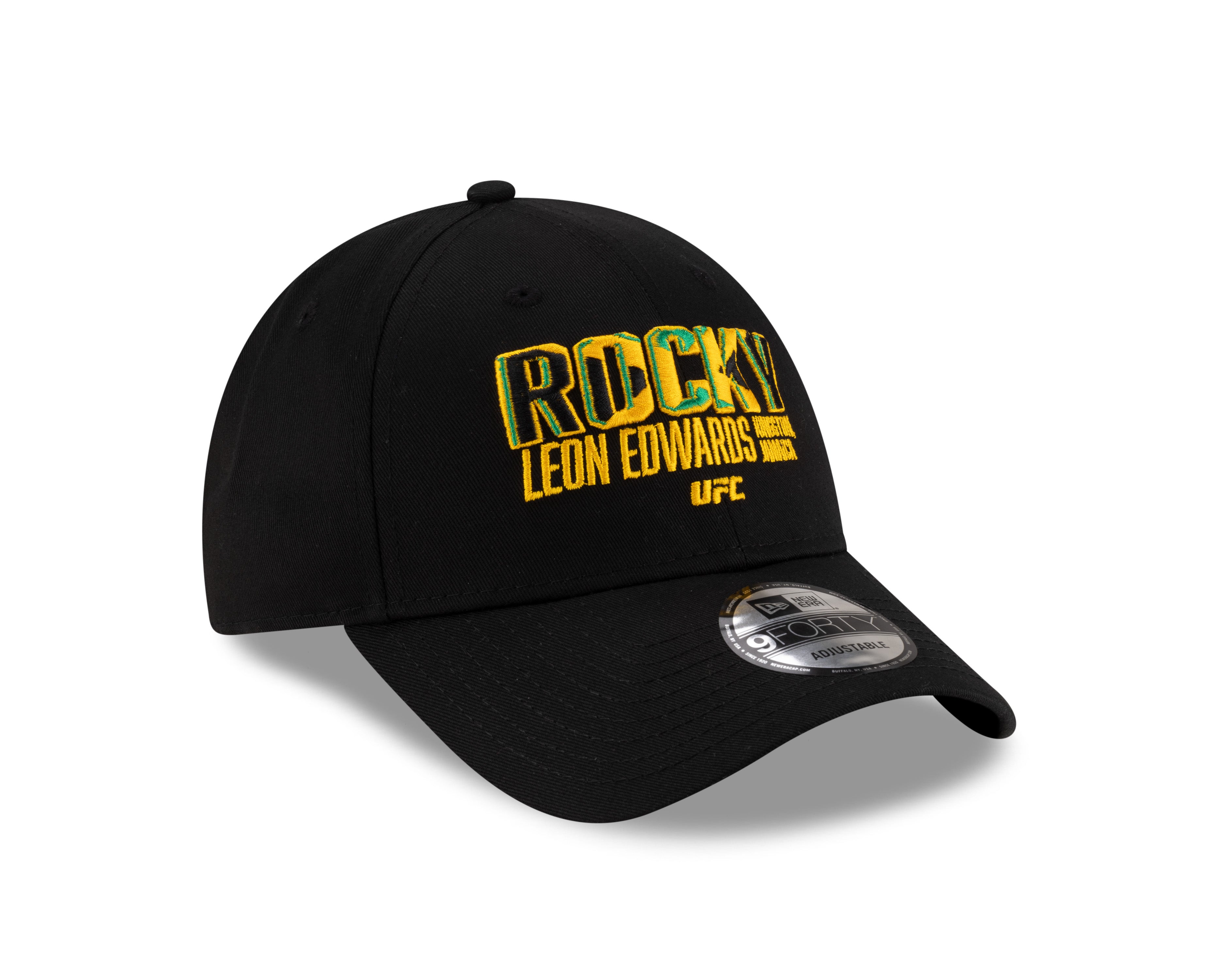 New Era - 9FORTY - Leon Edwards UFC MMA - Black - Headz Up 