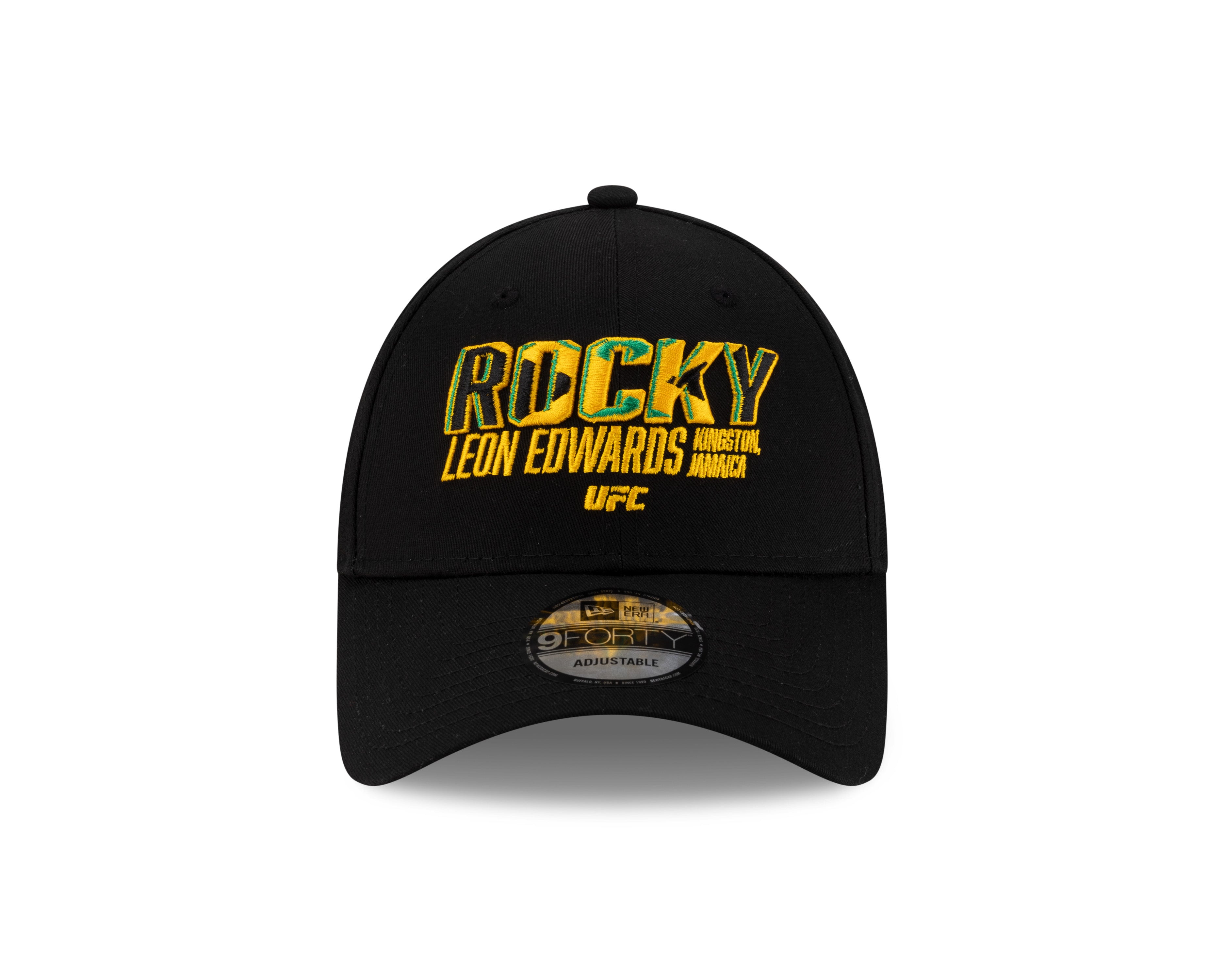 New Era - 9FORTY - Leon Edwards UFC MMA - Black - Headz Up 