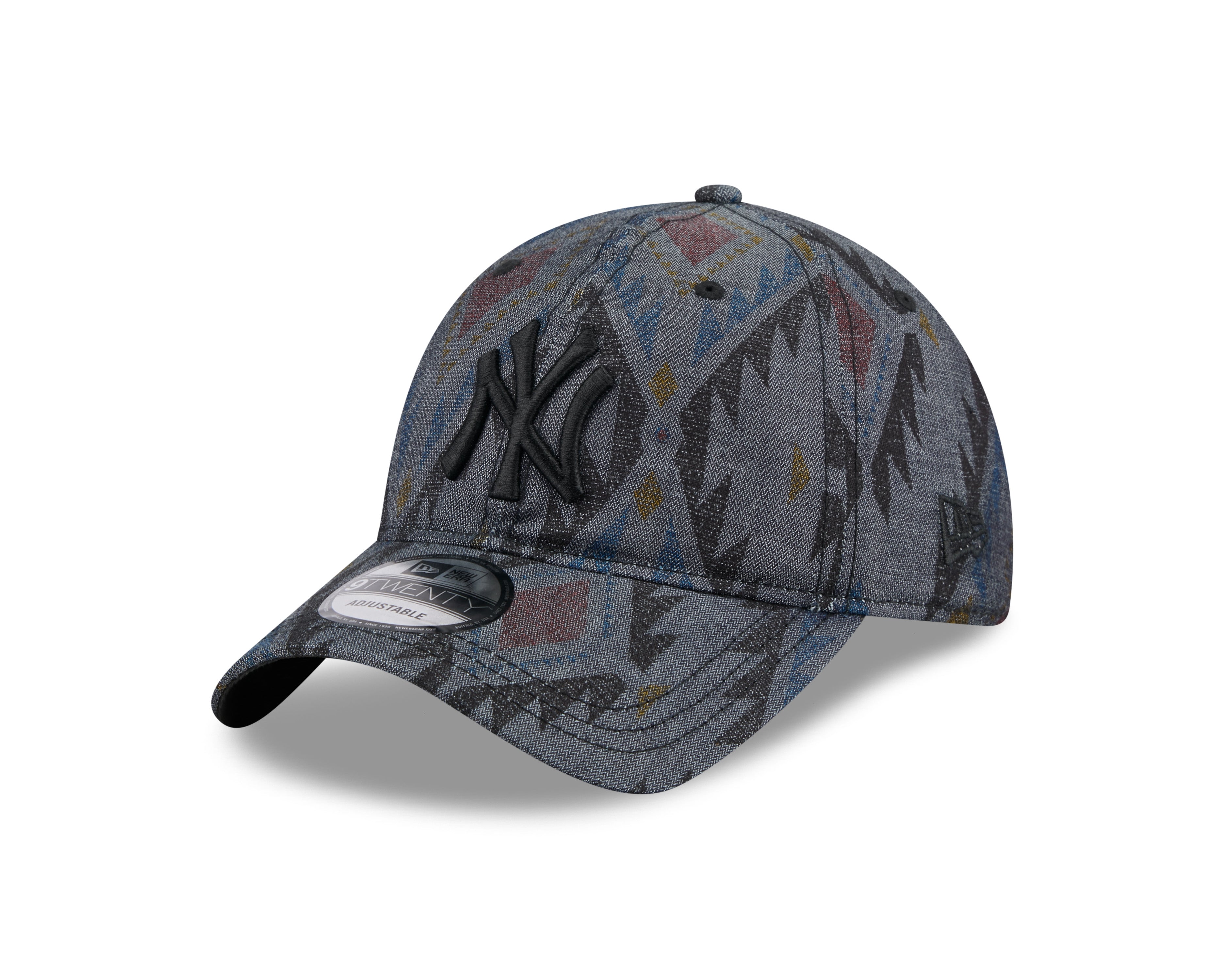 New Era - 9TWENTY - AZTEC PATTERN - New York Yankees - Navy - Headz Up 