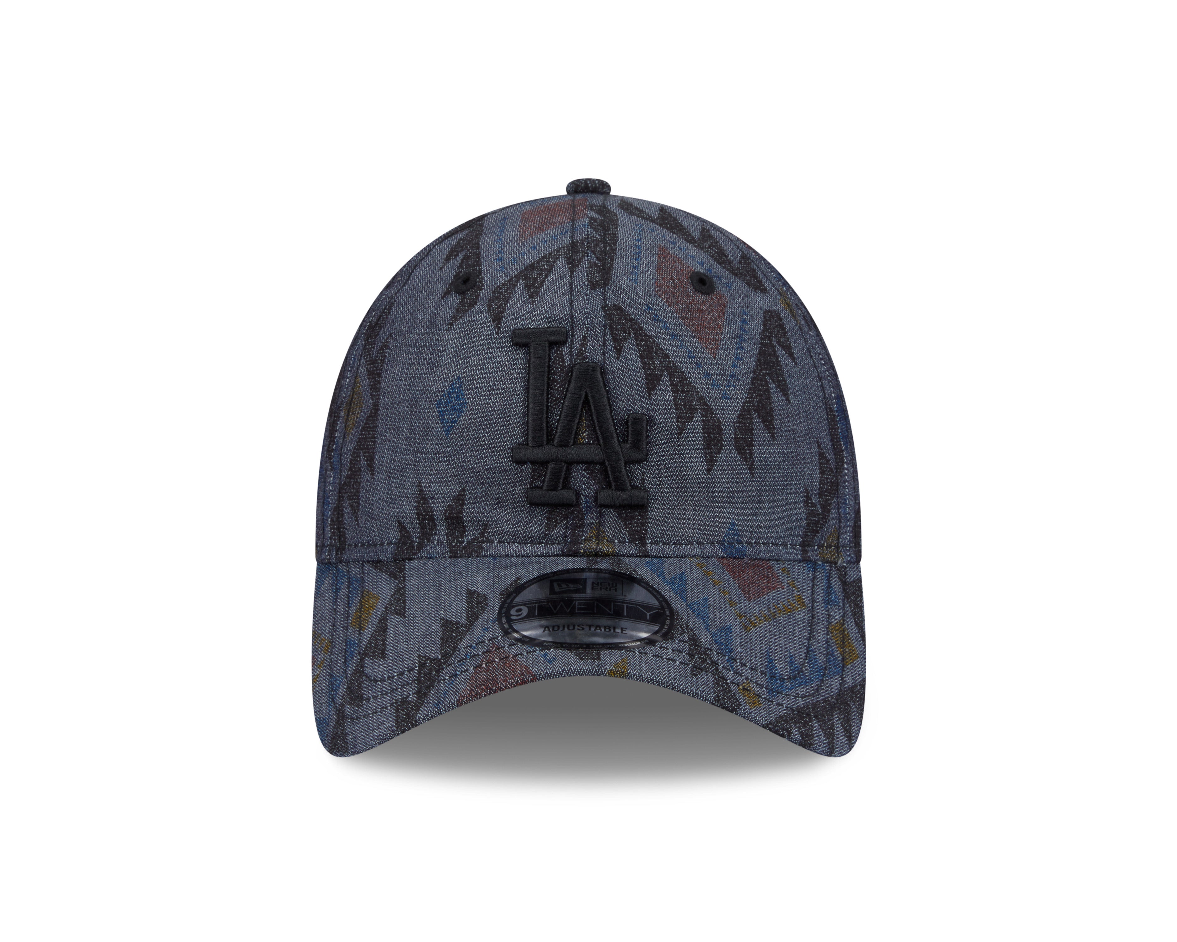 New Era - 9TWENTY - AZTEC PATTERN - Los Angeles Dodgers - Navy - Headz Up 