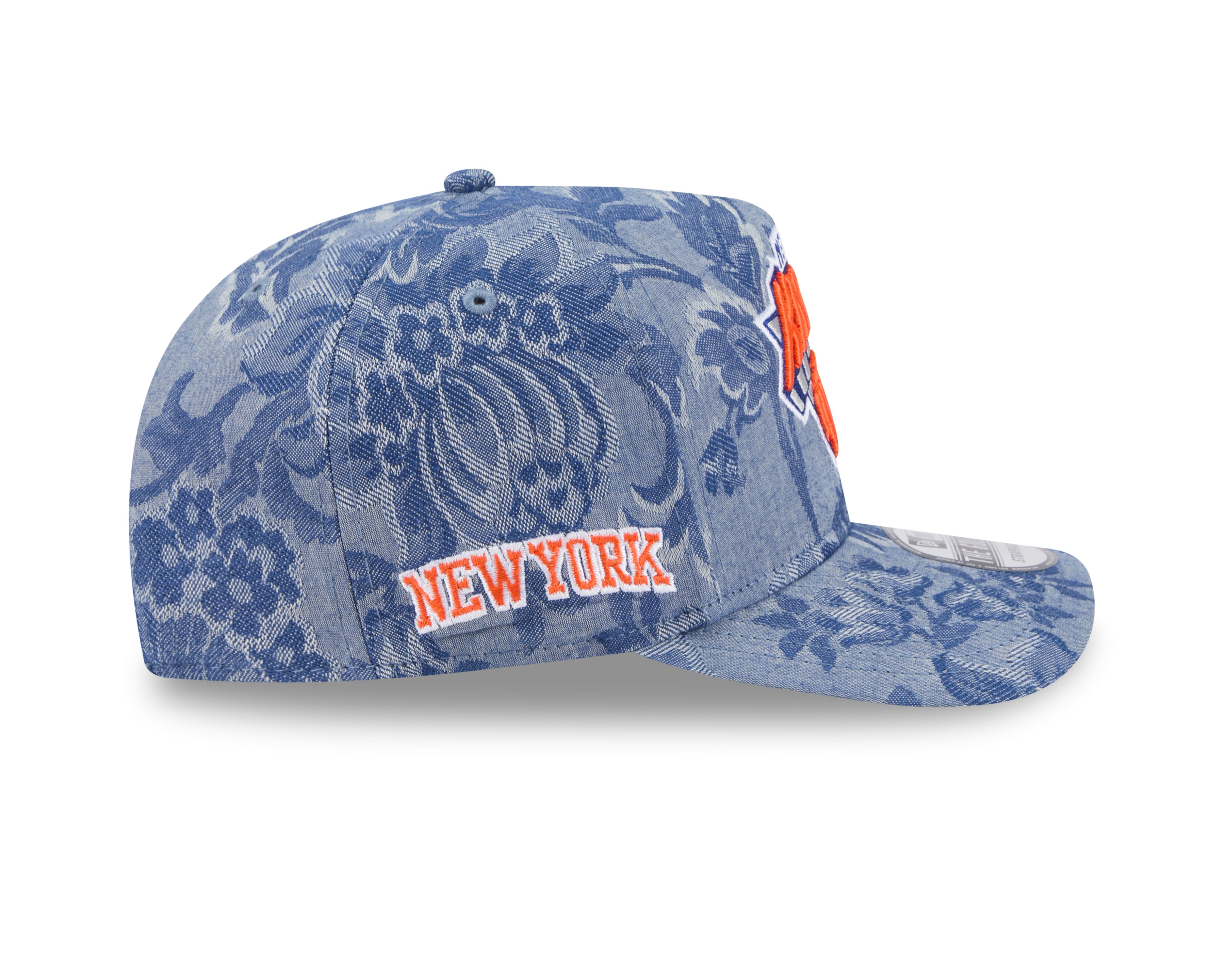 New Era - Denim Jacquard GOLFER - New York Knicks - Blue - Headz Up 
