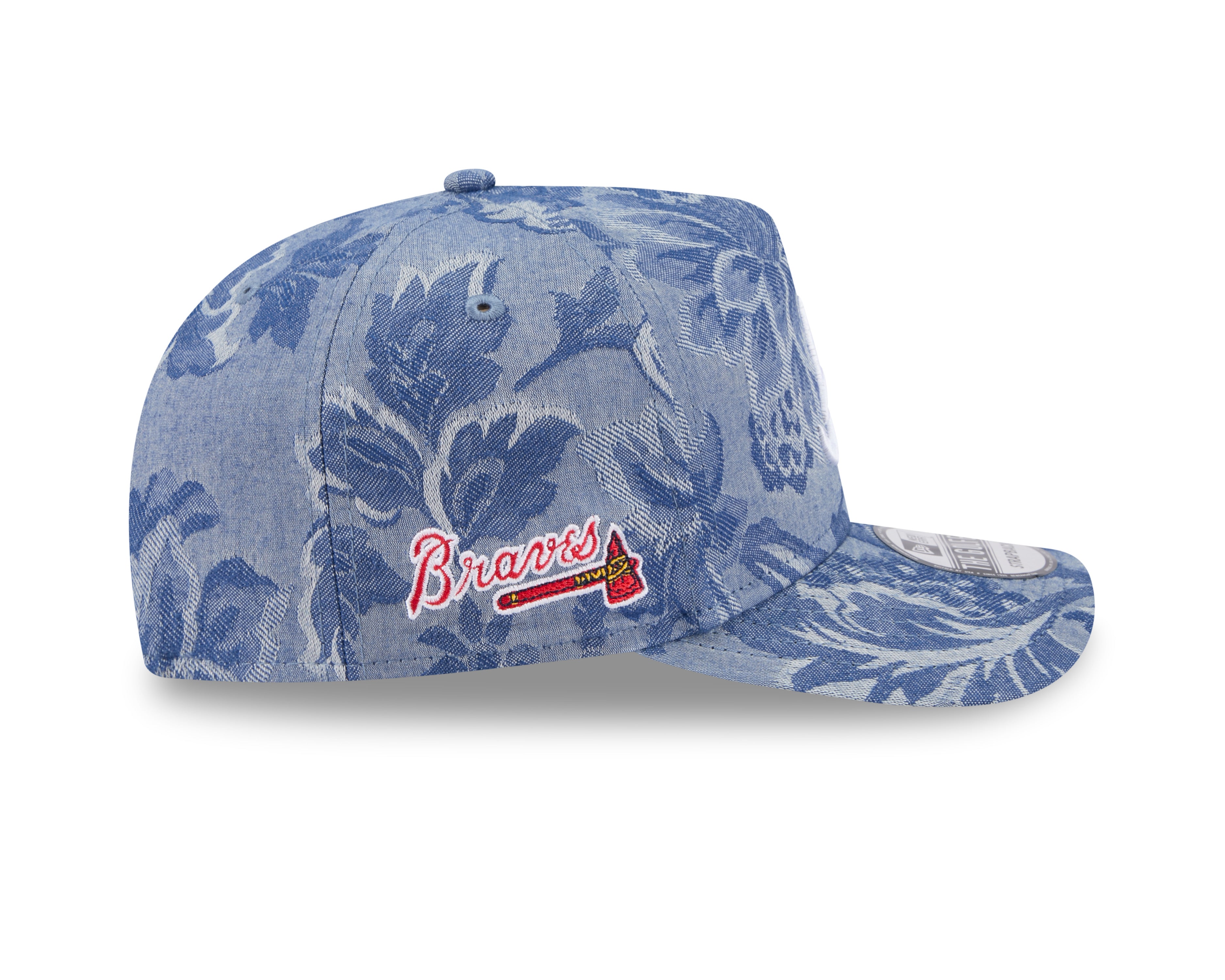 New Era - Denim Jacquard GOLFER - Atlanta Braves - Blue - Headz Up 