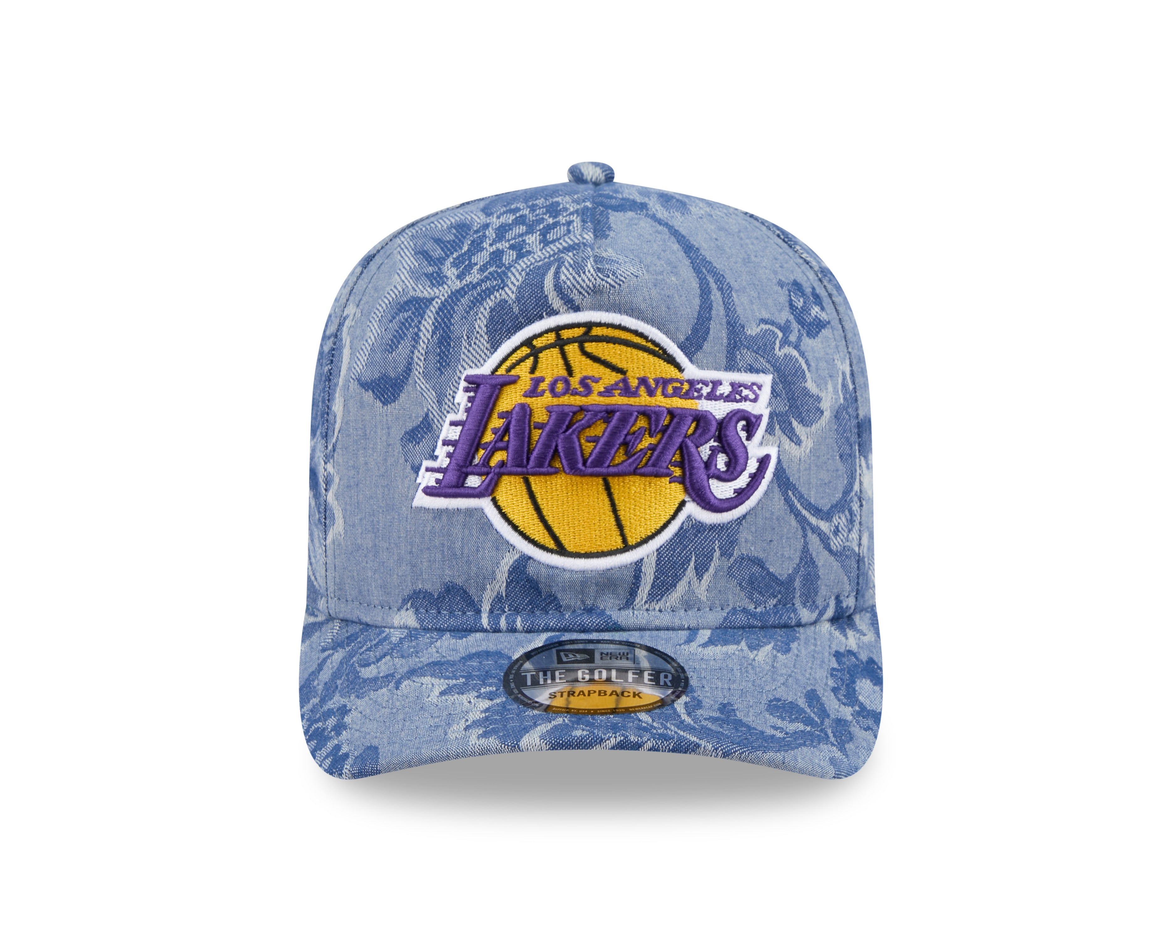 New Era - Denim Jacquard GOLFER - Los Angeles Lakers - Blue - Headz Up 