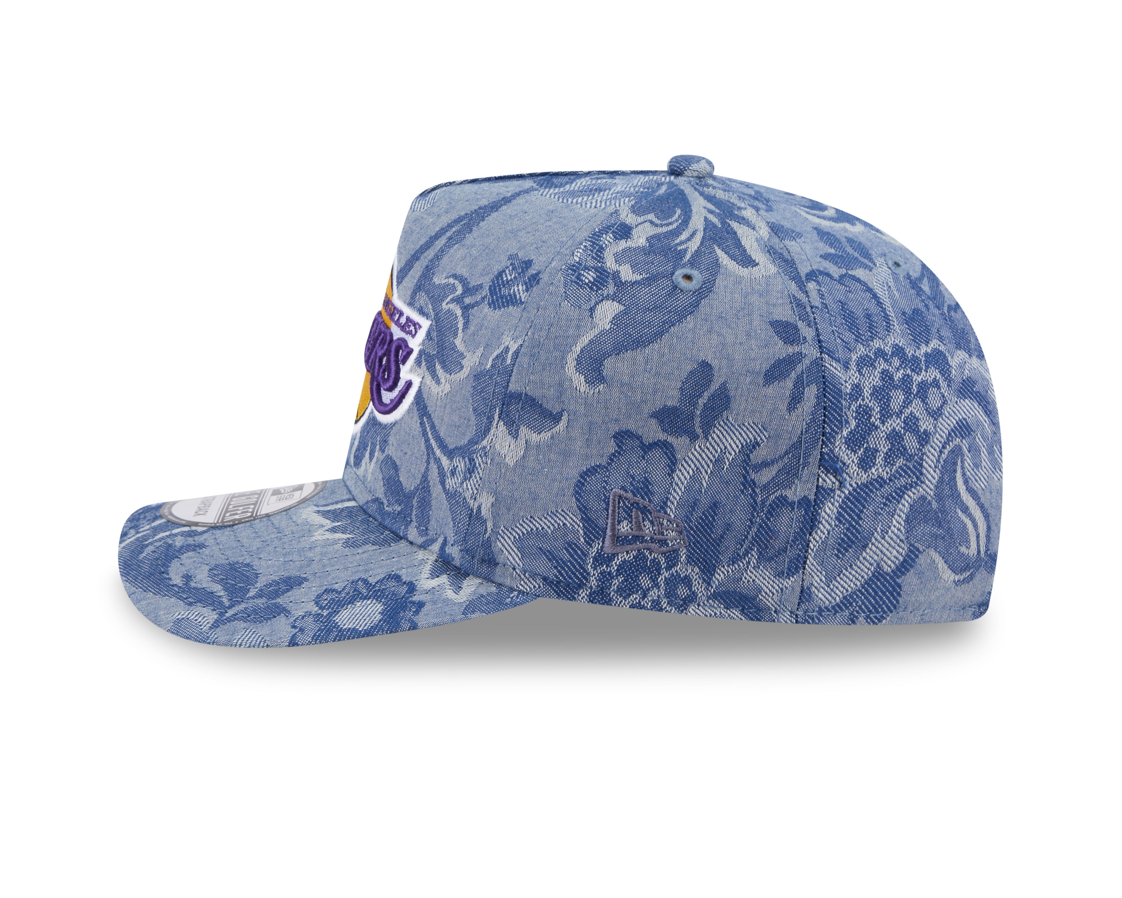 New Era - Denim Jacquard GOLFER - Los Angeles Lakers - Blue - Headz Up 