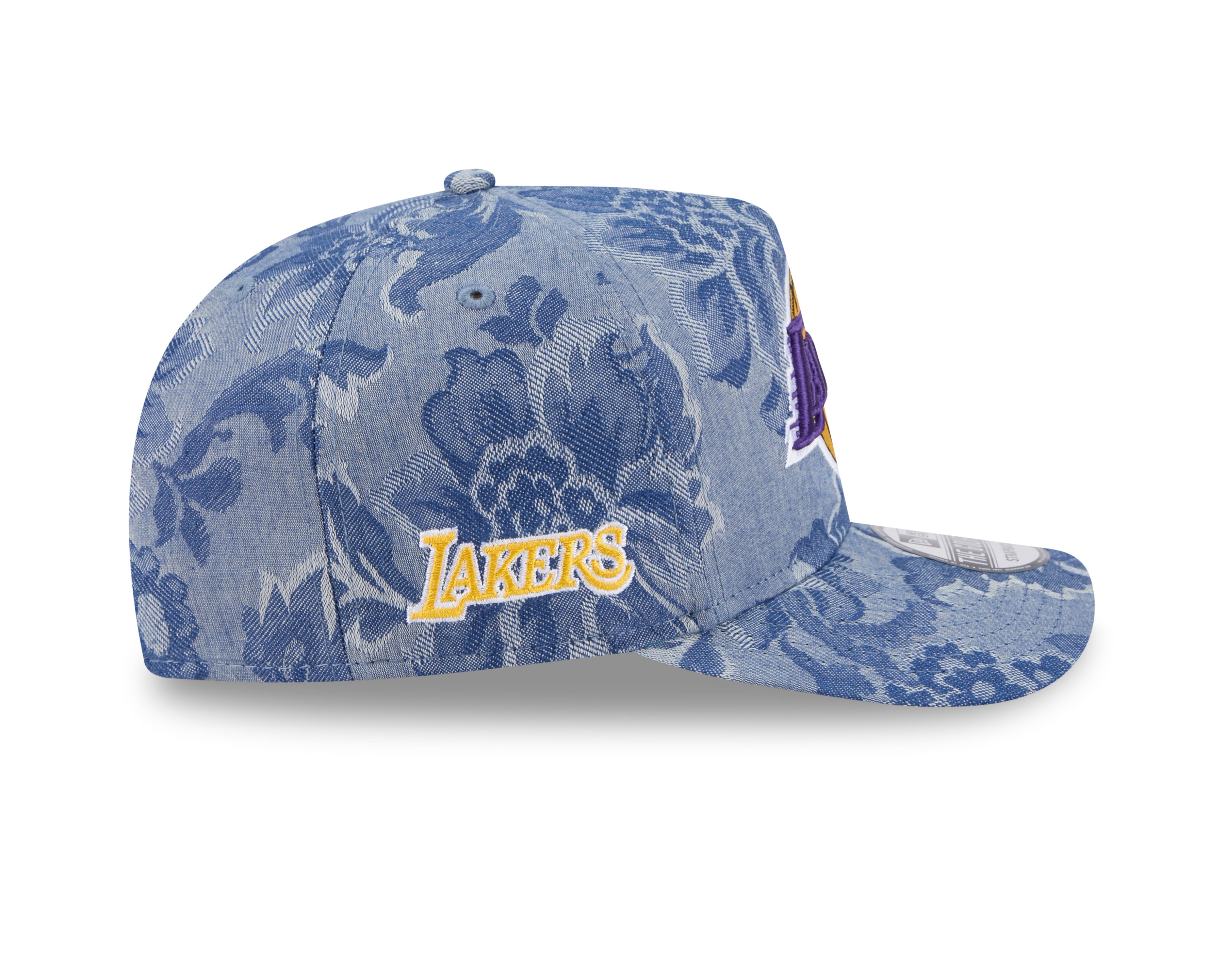 New Era - Denim Jacquard GOLFER - Los Angeles Lakers - Blue - Headz Up 