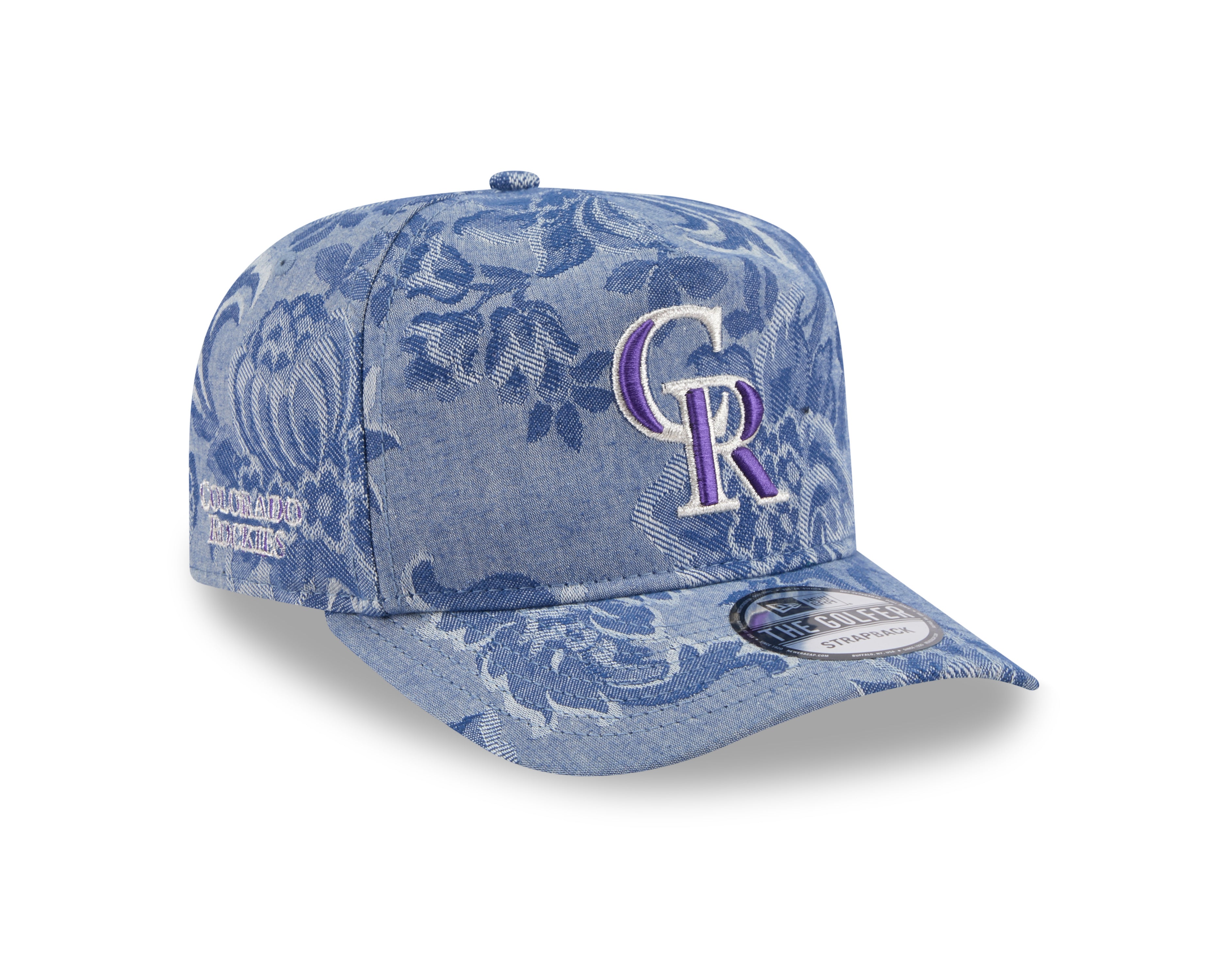 New Era - Denim Jacquard GOLFER - Colorado Rockies - Blue - Headz Up 
