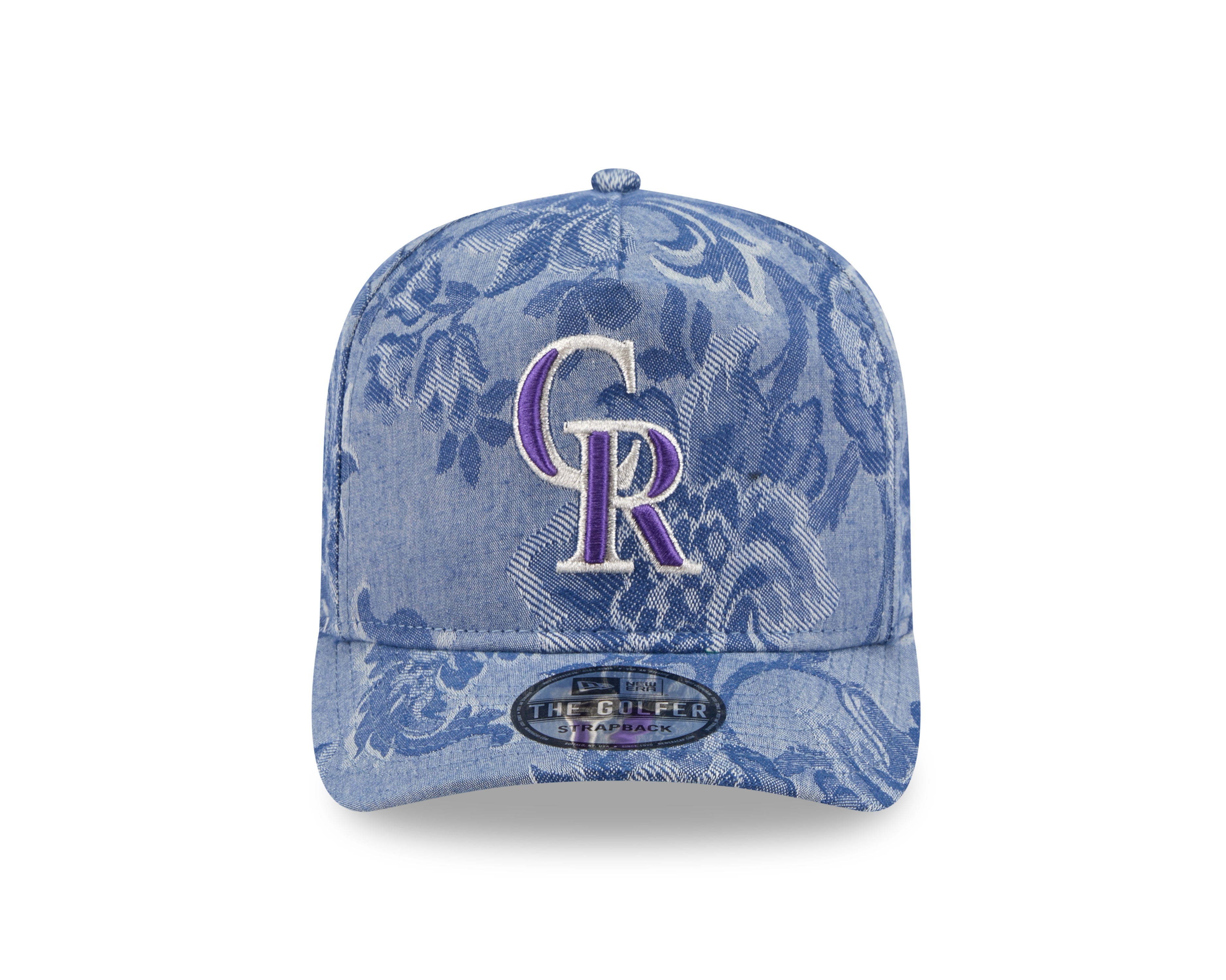 New Era - Denim Jacquard GOLFER - Colorado Rockies - Blue - Headz Up 