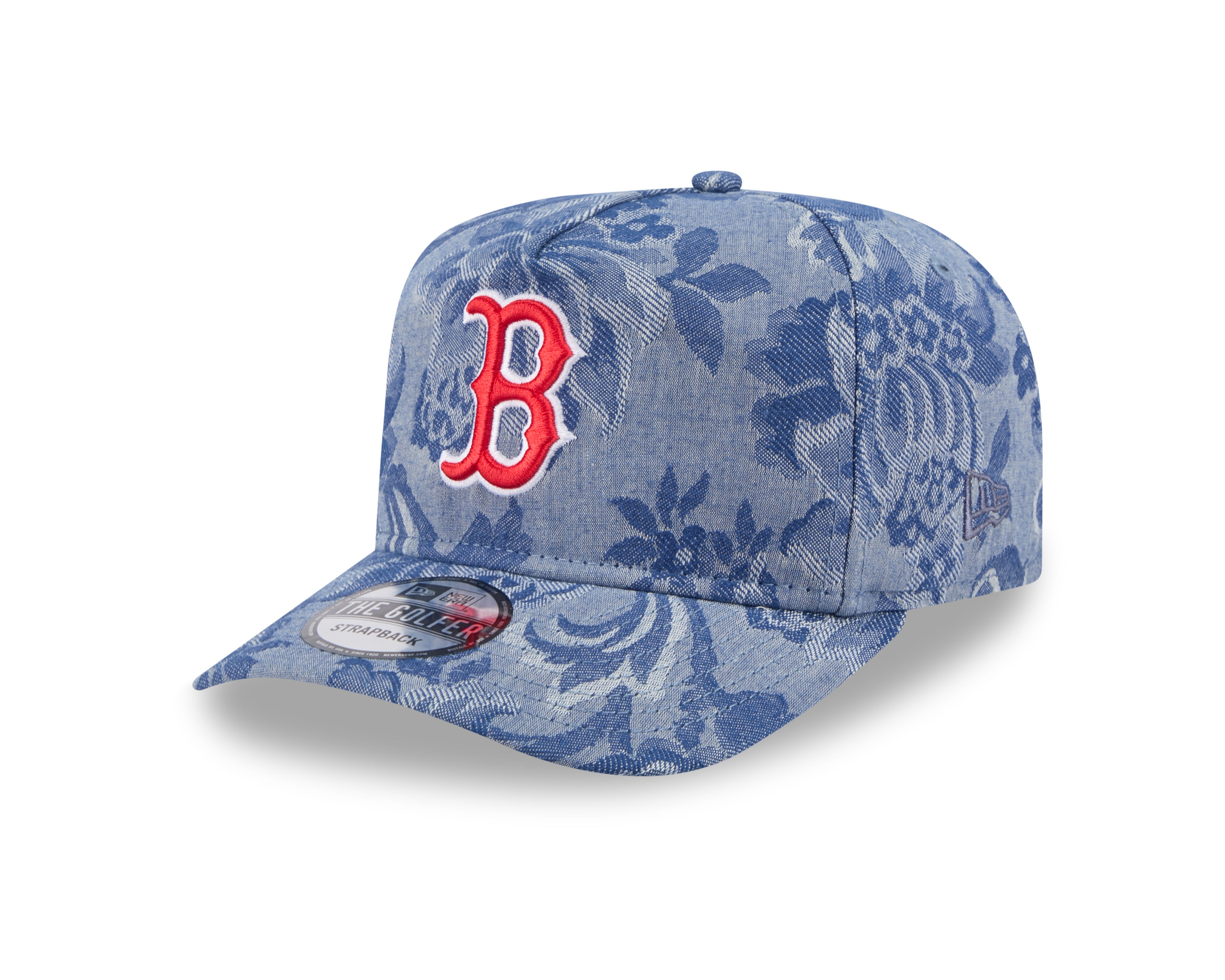 New Era - Denim Jacquard GOLFER - Boston Red Sox - Blue - Headz Up 