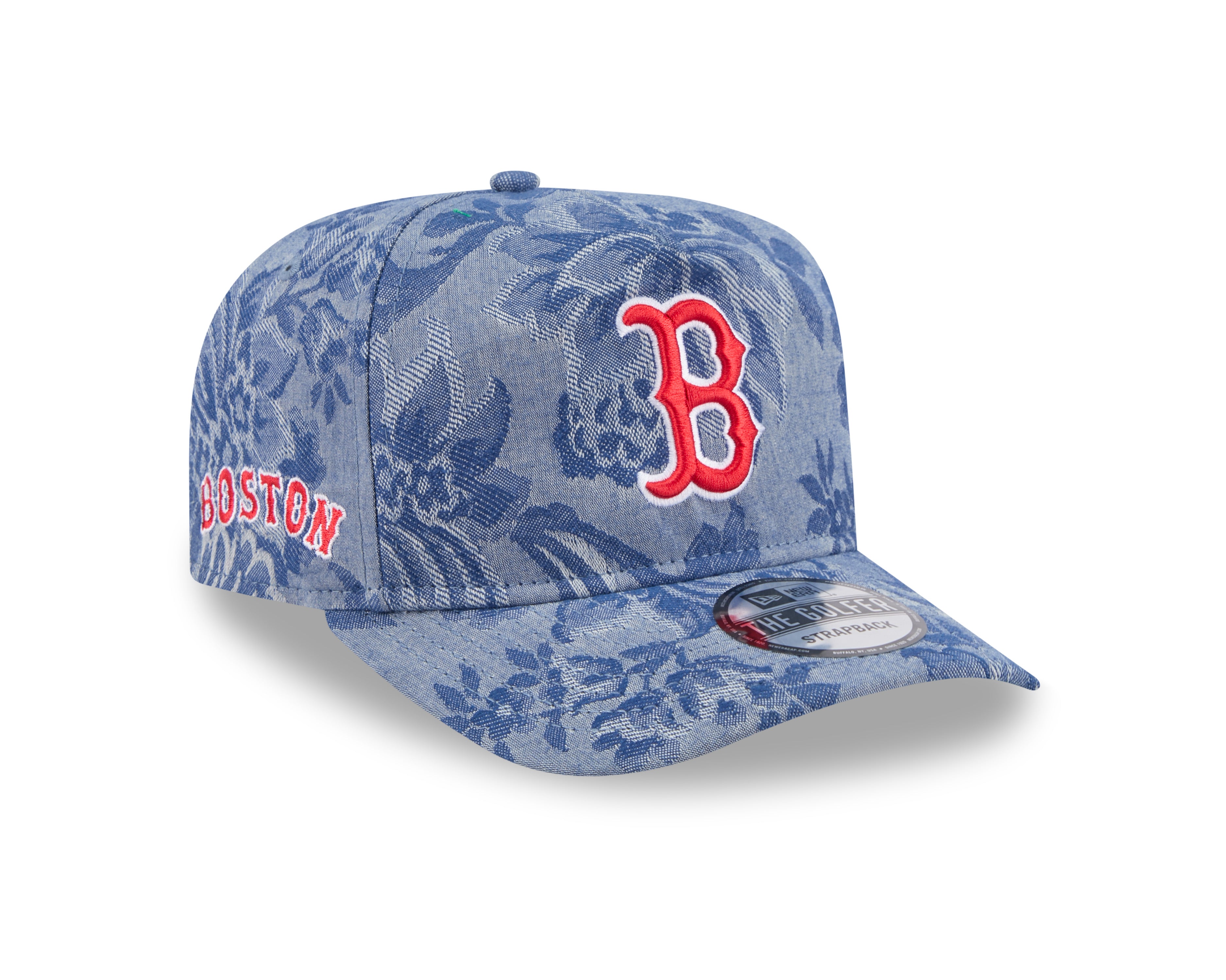 New Era - Denim Jacquard GOLFER - Boston Red Sox - Blue - Headz Up 
