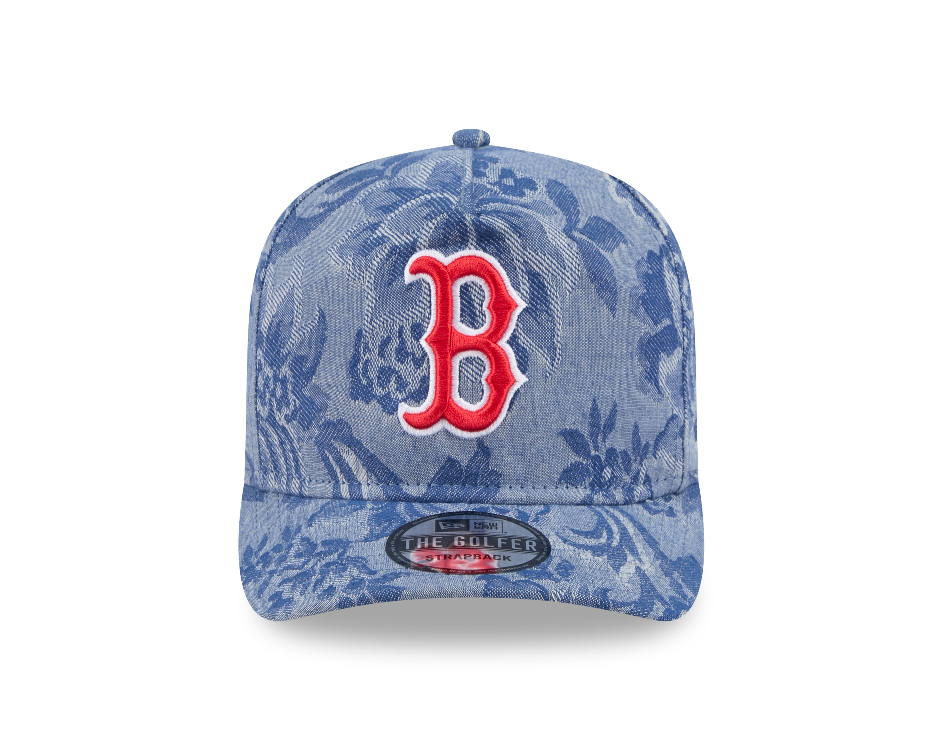 New Era - Denim Jacquard GOLFER - Boston Red Sox - Blue - Headz Up 