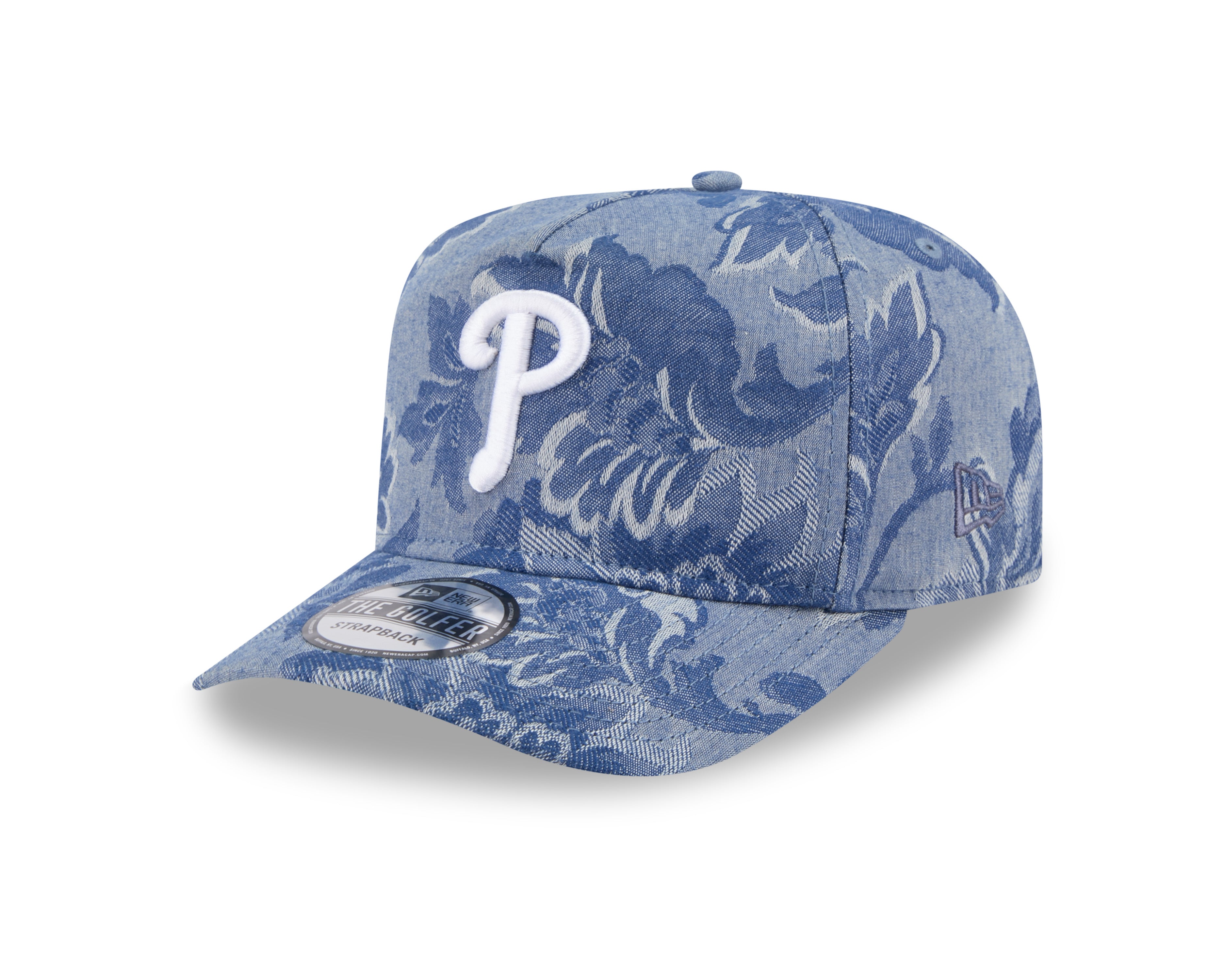 New Era - Denim Jacquard GOLFER - Philadelphia Phillies - Blue - Headz Up 