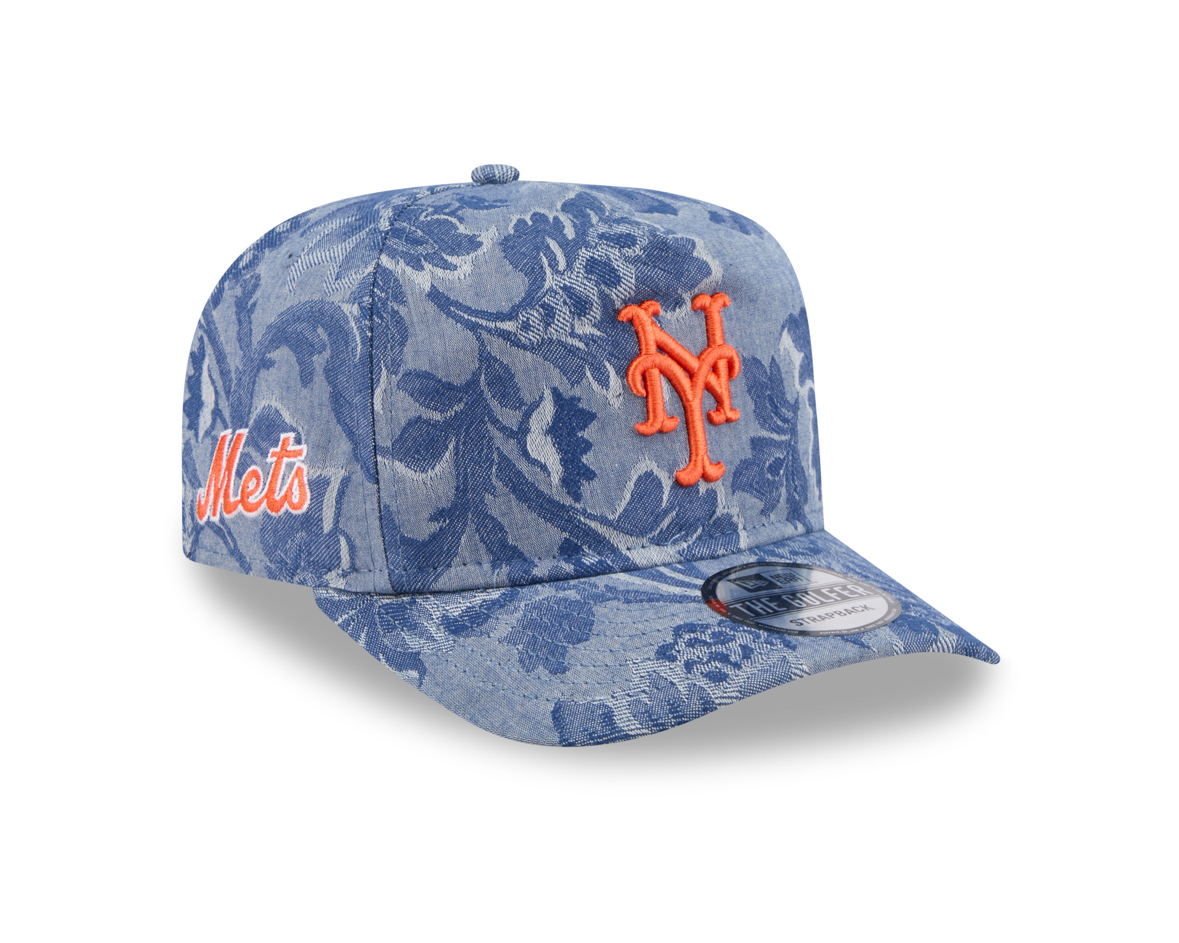 New Era - Denim Jacquard GOLFER - New York Mets - Blue - Headz Up 