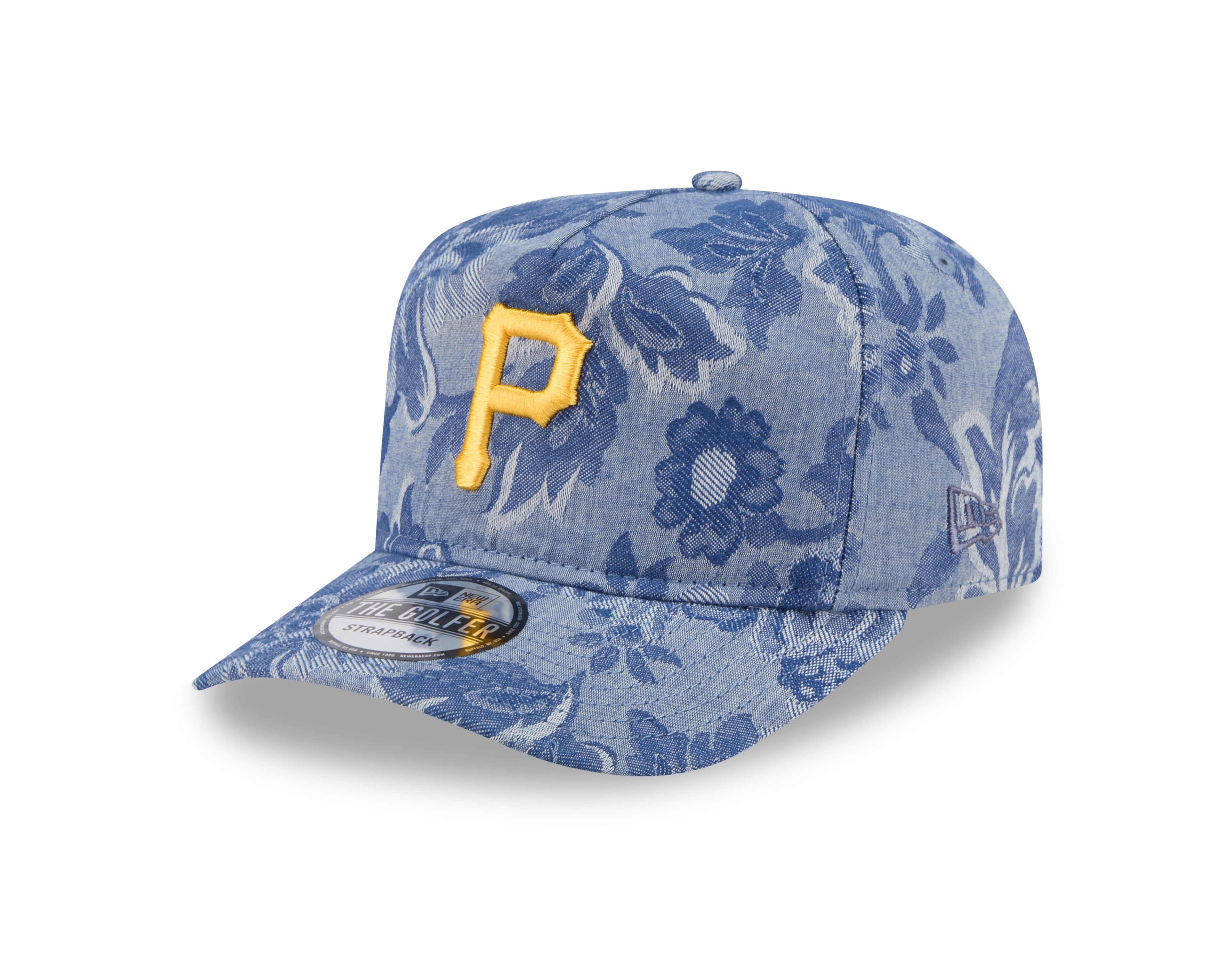 New Era - Denim Jacquard GOLFER - Pittsburgh Pirates - Blue - Headz Up 
