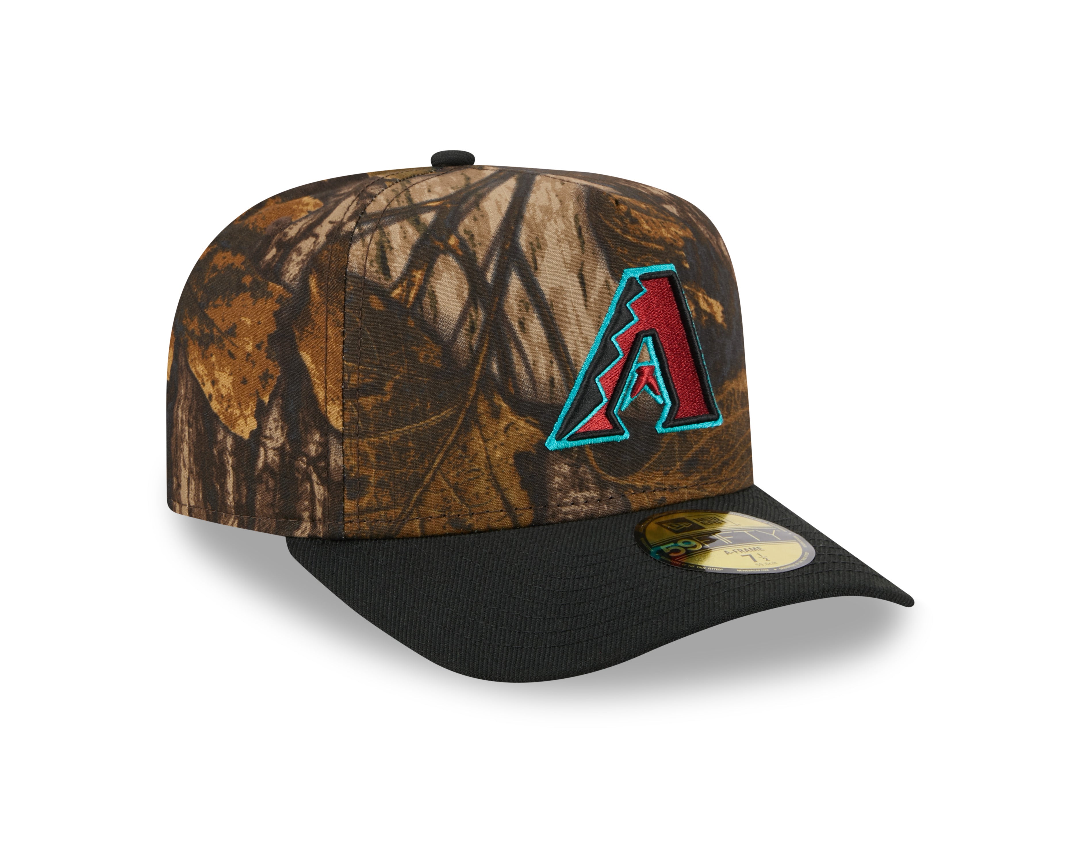 New Era - 59FIFTY Fitted A-Frame Cap - Arizona Diamondbacks - RIPSTOP CAMO - Headz Up 