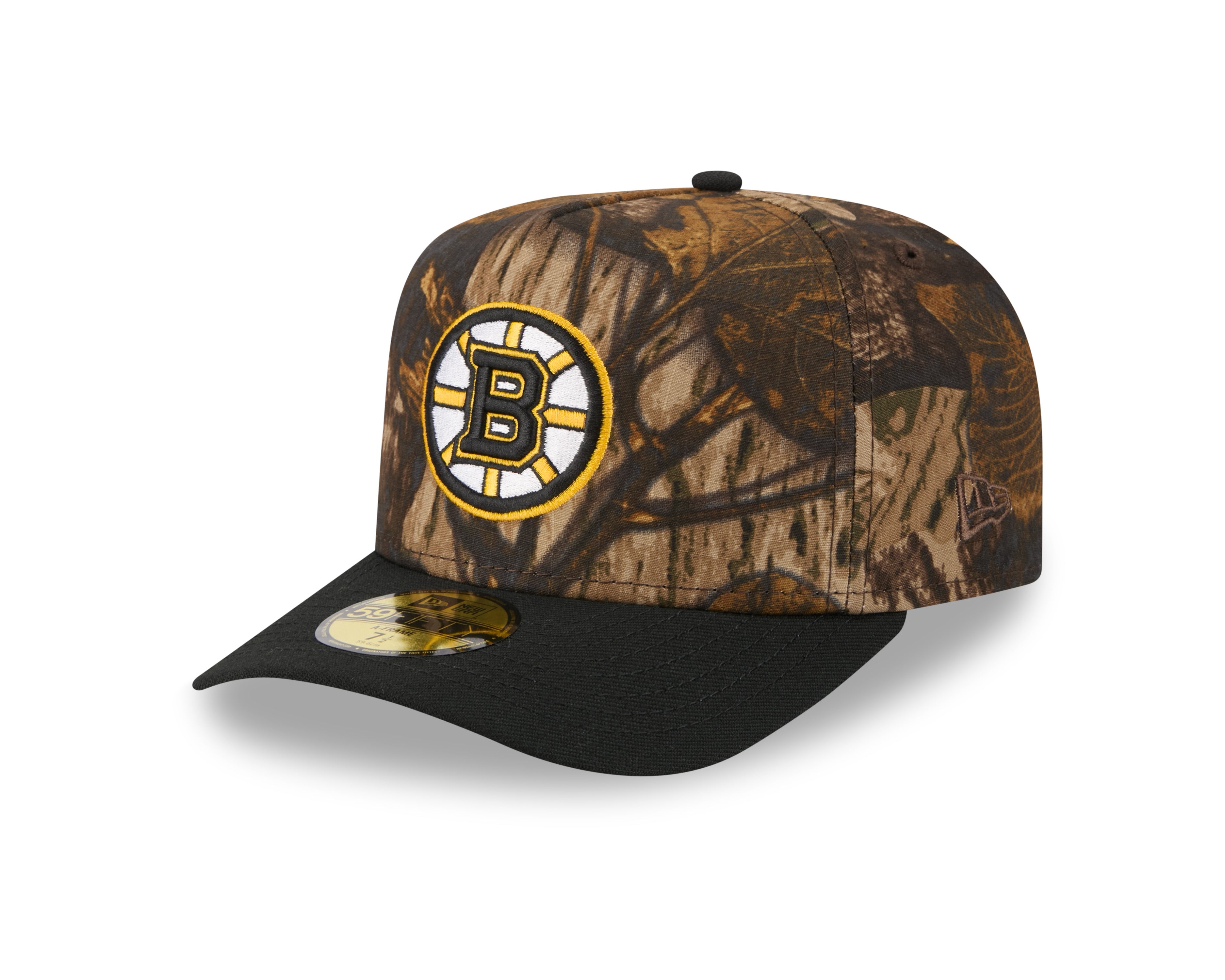 New Era - 59FIFTY Fitted A-Frame Cap - Boston Bruins - RIPSTOP CAMO - Headz Up 