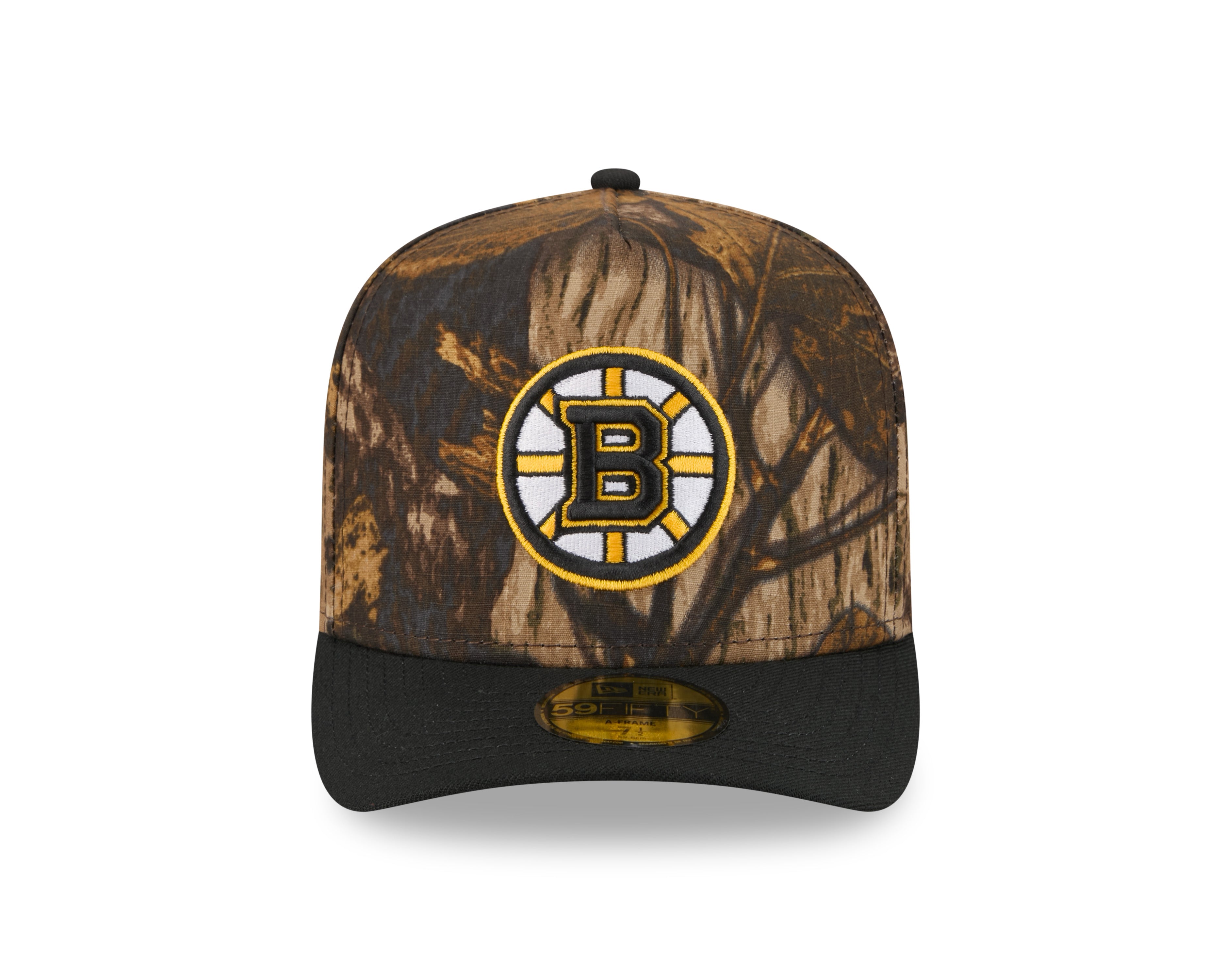 New Era - 59FIFTY Fitted A-Frame Cap - Boston Bruins - RIPSTOP CAMO - Headz Up 