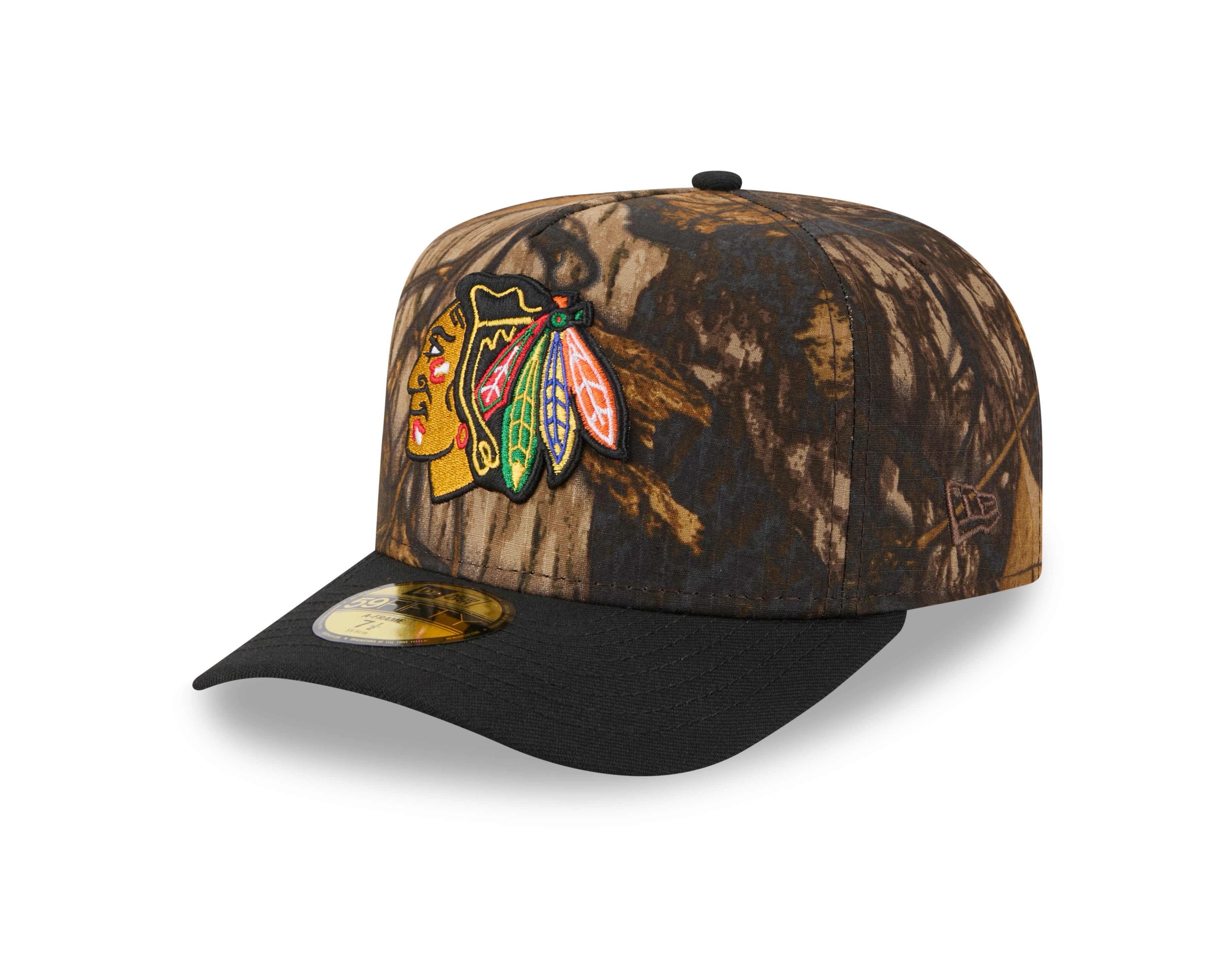 New Era - 59FIFTY Fitted A-Frame Cap - Chicago Blackhawks - RIPSTOP CAMO - Headz Up 