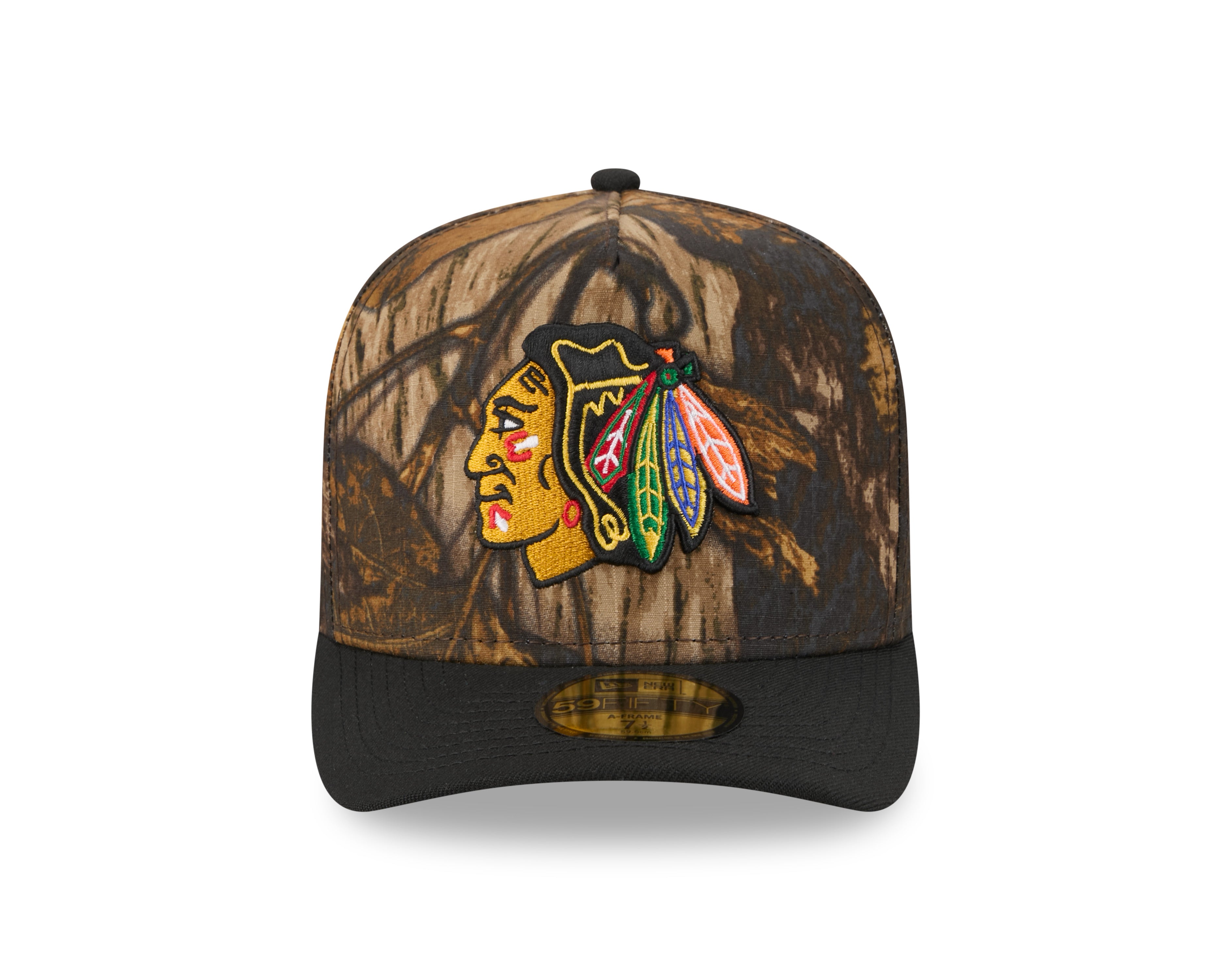 New Era - 59FIFTY Fitted A-Frame Cap - Chicago Blackhawks - RIPSTOP CAMO - Headz Up 