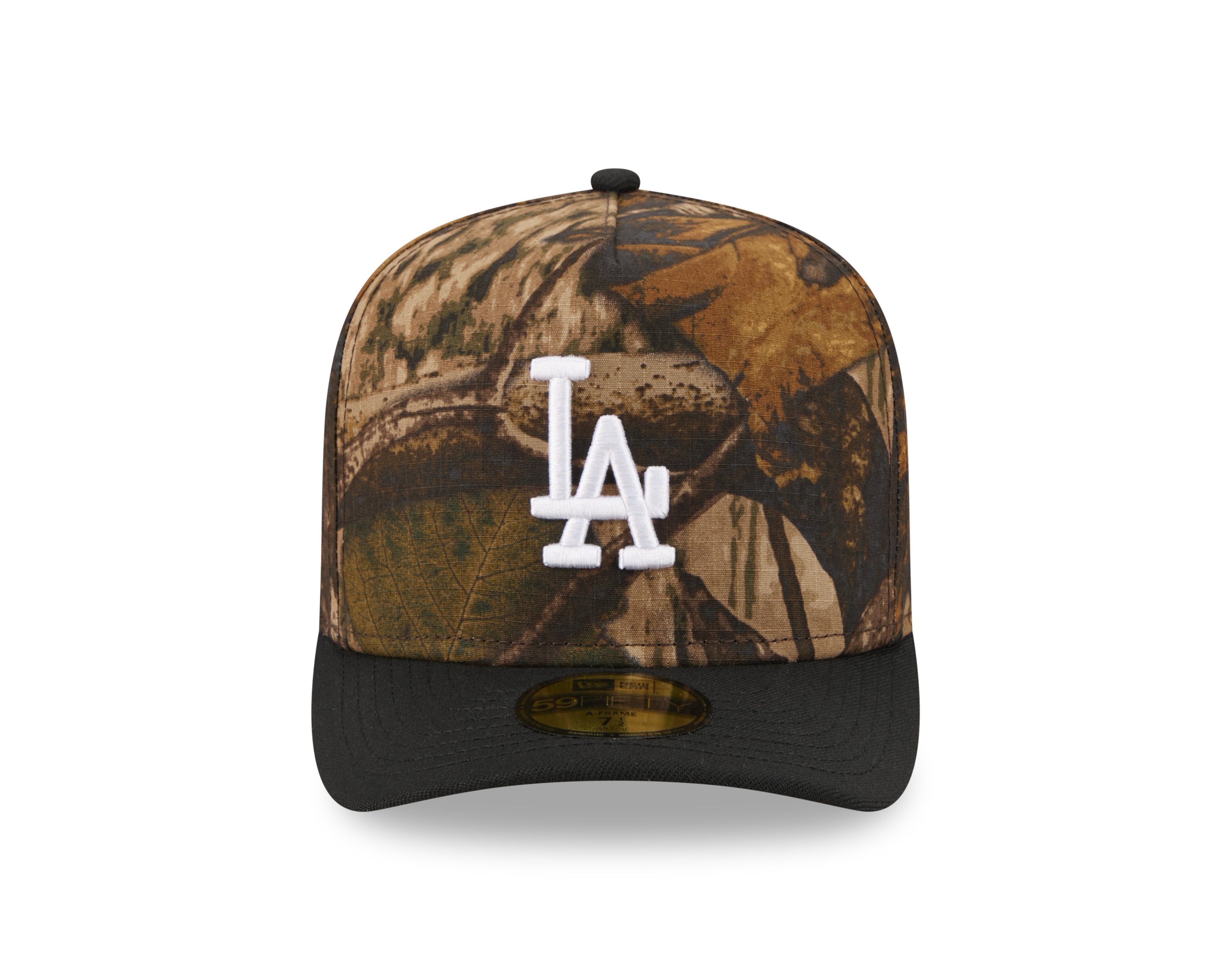 New Era - 59FIFTY Fitted A-Frame Cap - Los Angeles Dodgers - RIPSTOP CAMO - Headz Up 