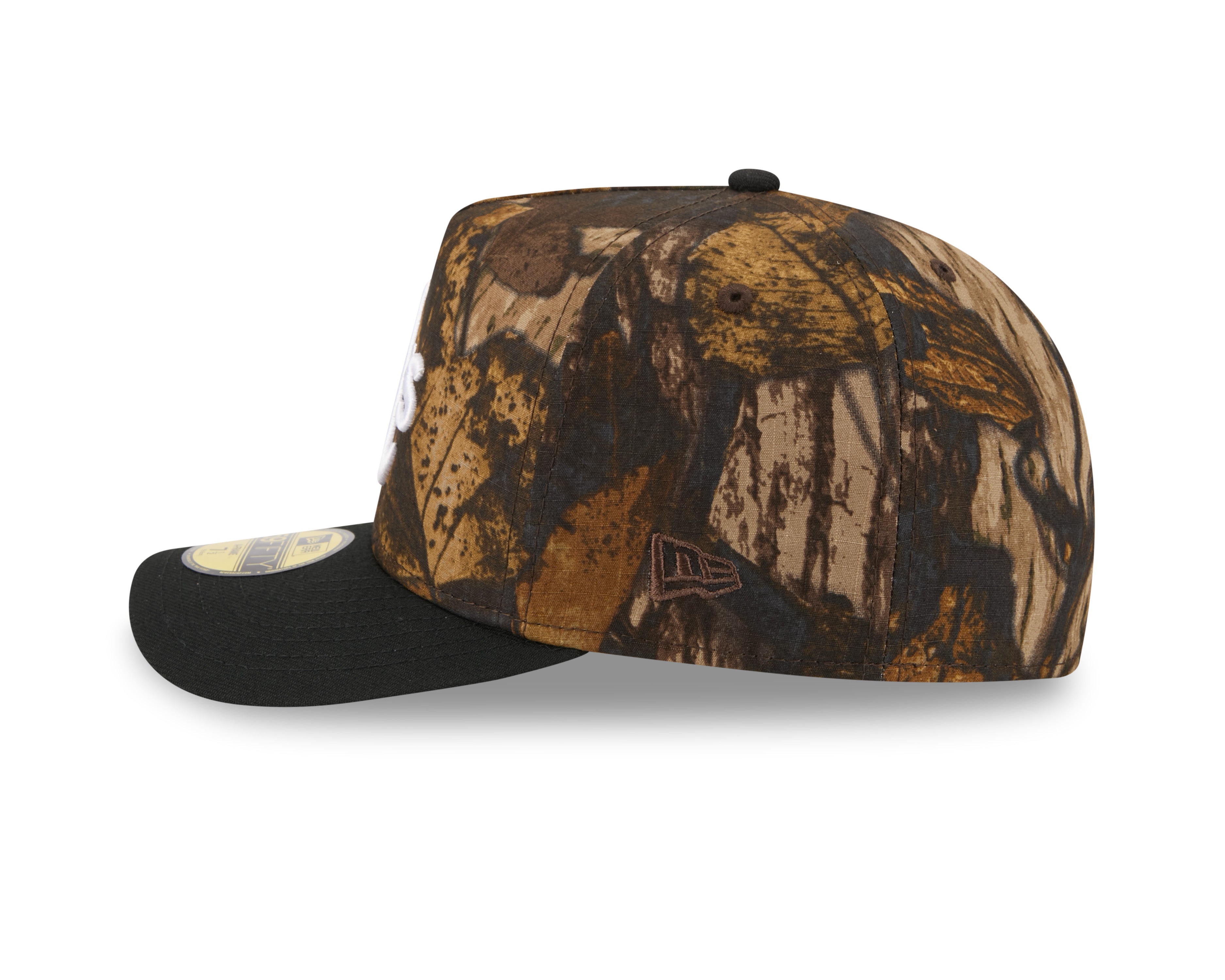 New Era - 59FIFTY Fitted A-Frame Cap - Oakland Athletics - RIPSTOP CAMO - Headz Up 