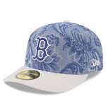 New Era - 59FIFTY Fitted Cap - Boston Red Sox - DENIM JAQUARD - Blue - Headz Up 