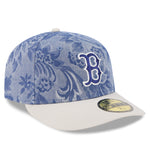 New Era - 59FIFTY Fitted Cap - Boston Red Sox - DENIM JAQUARD - Blue - Headz Up 