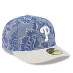New Era - 59FIFTY Fitted Cap - Philadelphia Phillies - DENIM JAQUARD - Blue - Headz Up 