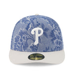 New Era - 59FIFTY Fitted Cap - Philadelphia Phillies - DENIM JAQUARD - Blue - Headz Up 